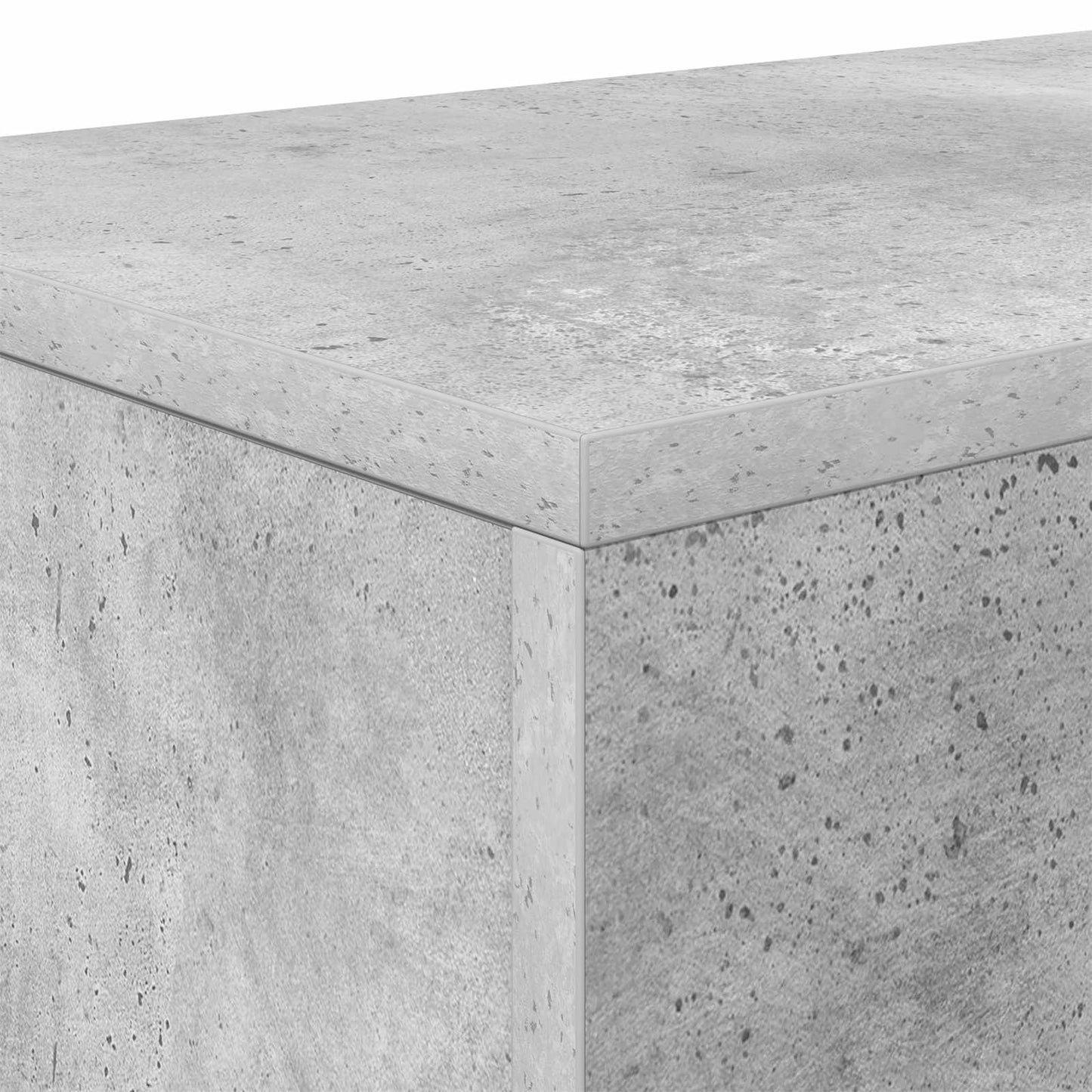 vidaXL Σκυρόχρωμο Γκρι 160 x 30 x 74 εκ