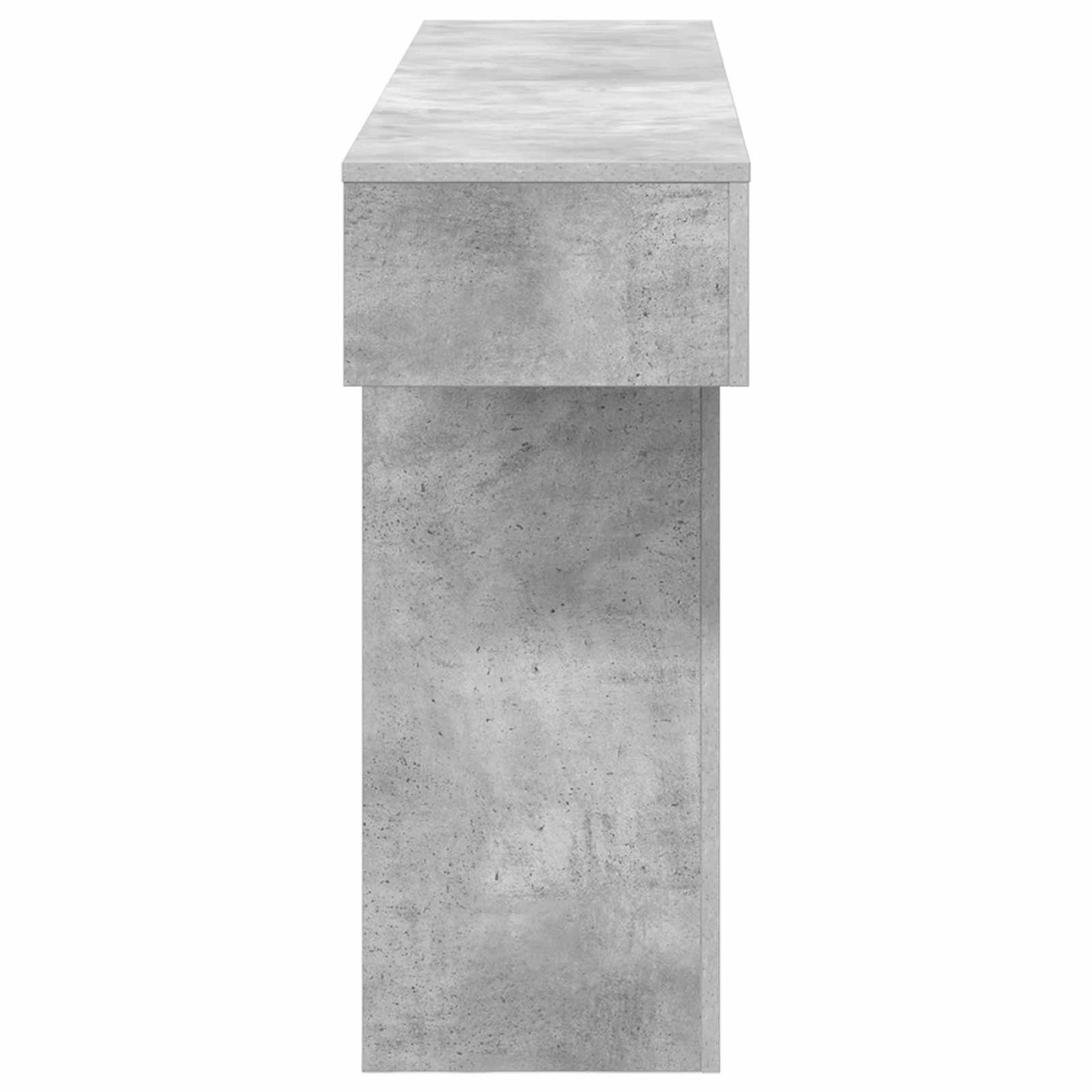 vidaXL Σκυρόχρωμο Γκρι 160 x 30 x 74 εκ