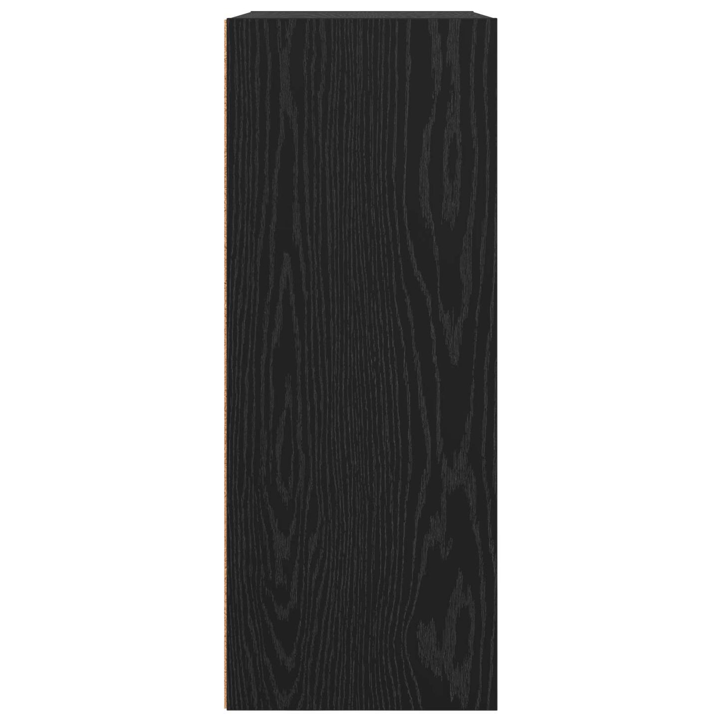 vidaXL Ράφι Βιβλίων Μαύρη Οξυά 60 x 30 x 76.5 εκ Επεξεργασμένο ξύλο