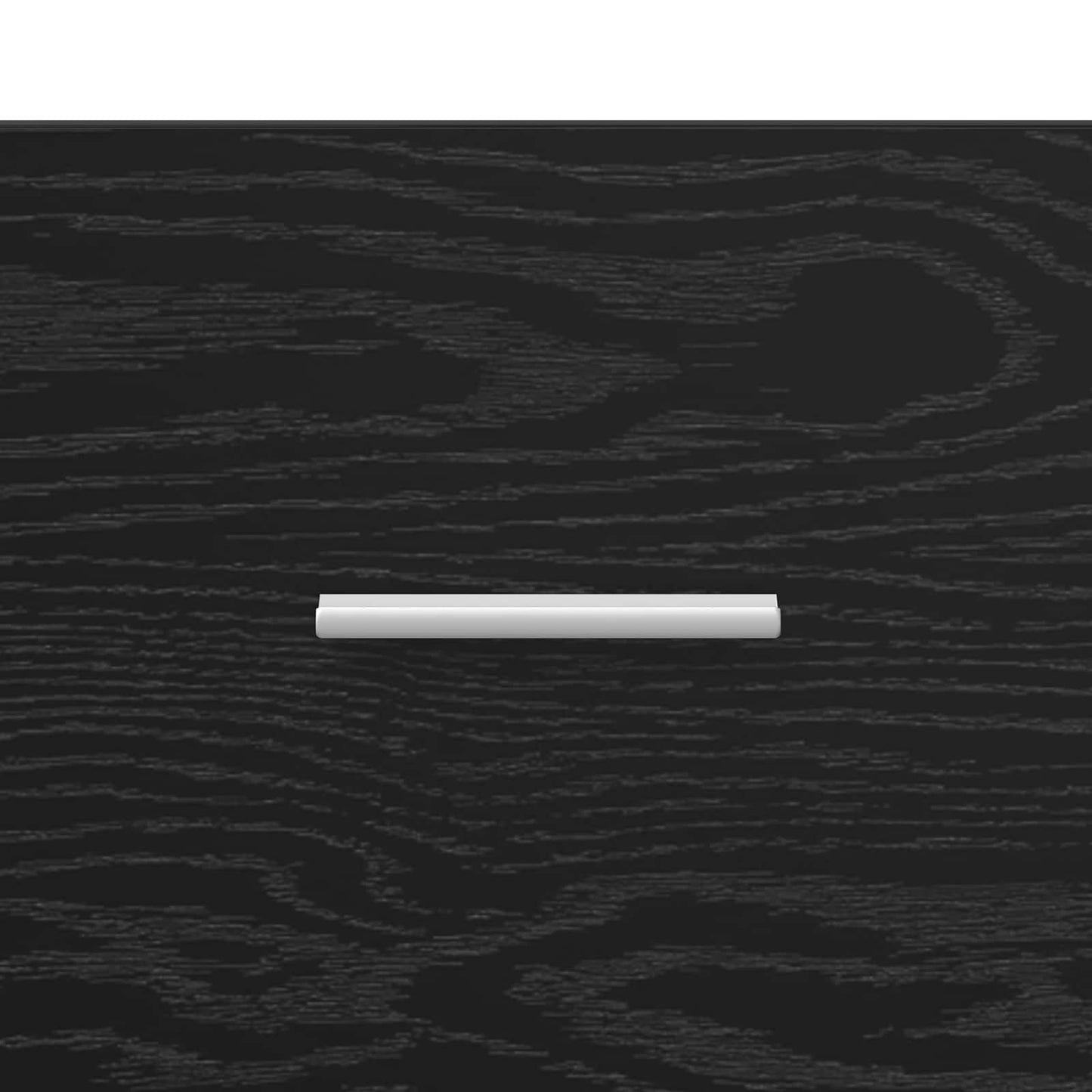 vidaXL Ντουλάπι νιπτήρα με αποθήκευση Μαύρη Οξυά 41 x 38,5 x 46 cm