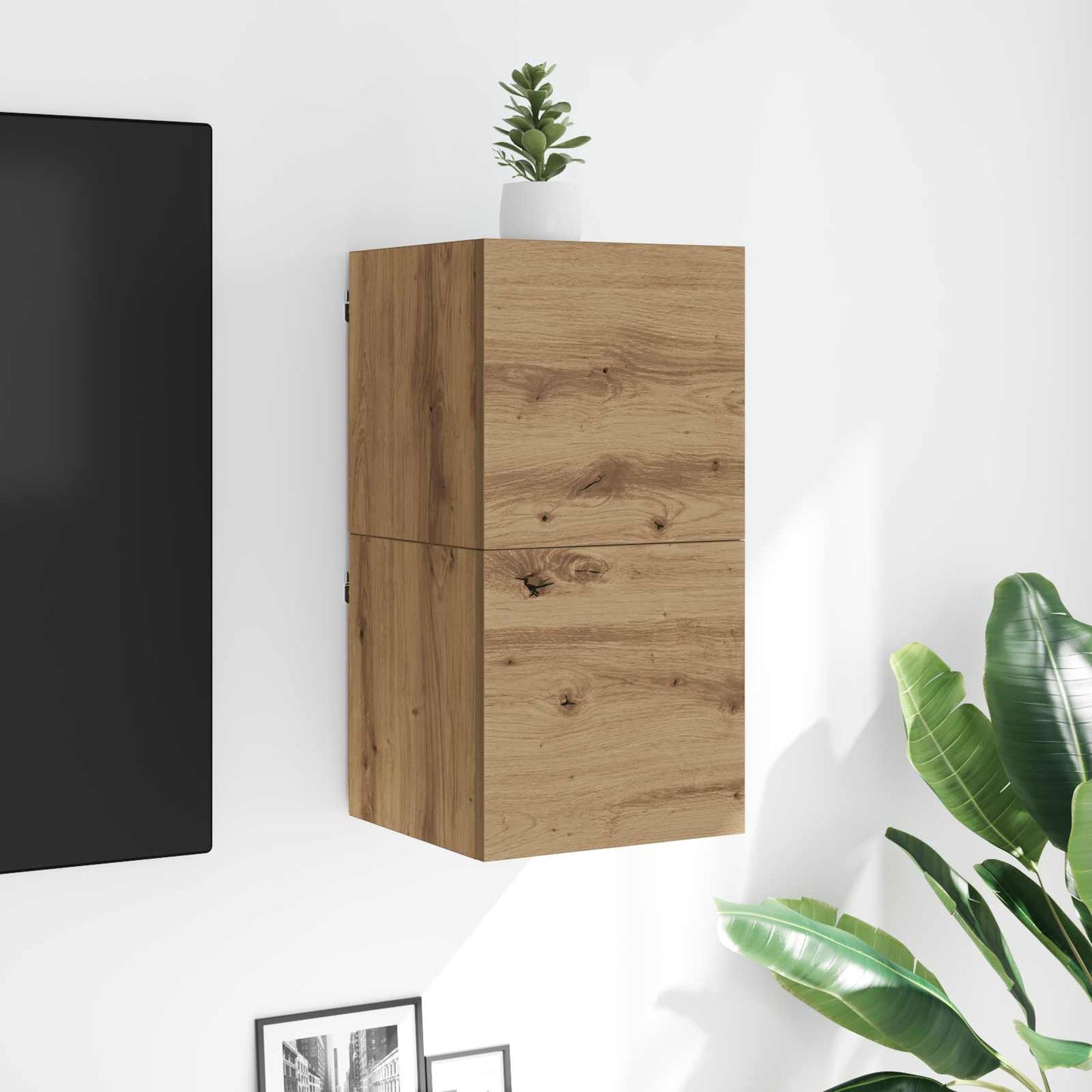 vidaXL Ντουλάπι TV Artisan Oak 30,5 x 30 x 30 εκ. Επεξεργασμένο ξύλο