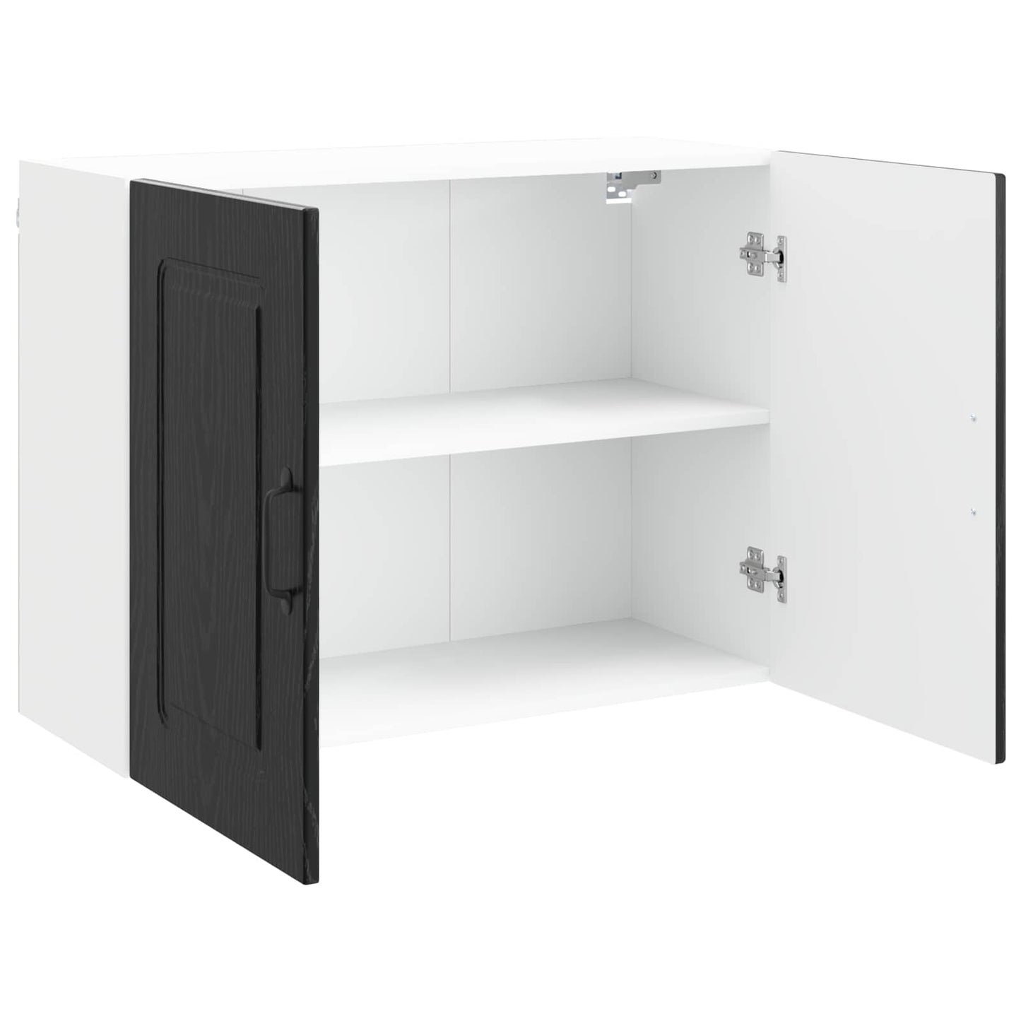 vidaXL Πάνελ πλυντηρίου πιάτων Kalmar Μαύρη Οξυά 80 x 31 x 60 εκ