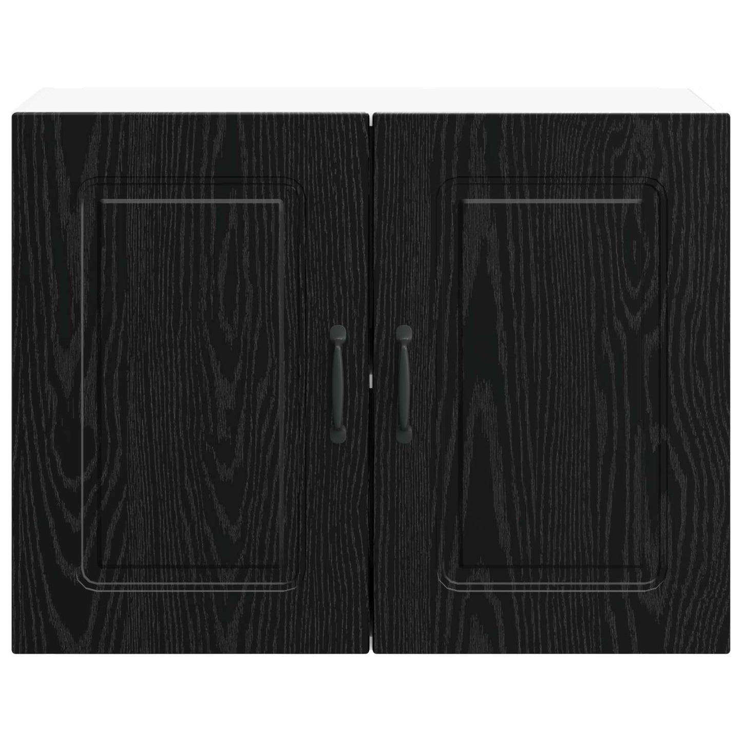 vidaXL Πάνελ πλυντηρίου πιάτων Kalmar Μαύρη Οξυά 80 x 31 x 60 εκ