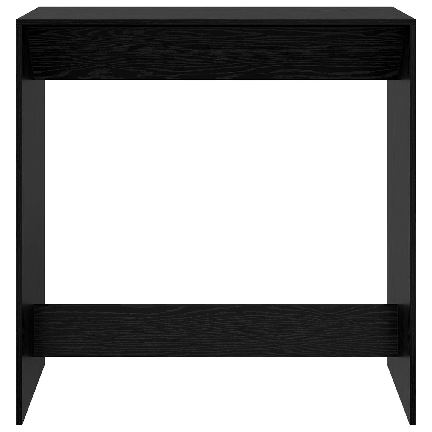 vidaXL Τραπέζι μπαρ 102 x 50 x 103,5 εκ. Επεξεργασμένο Ξύλο Μαύρη Οξυά