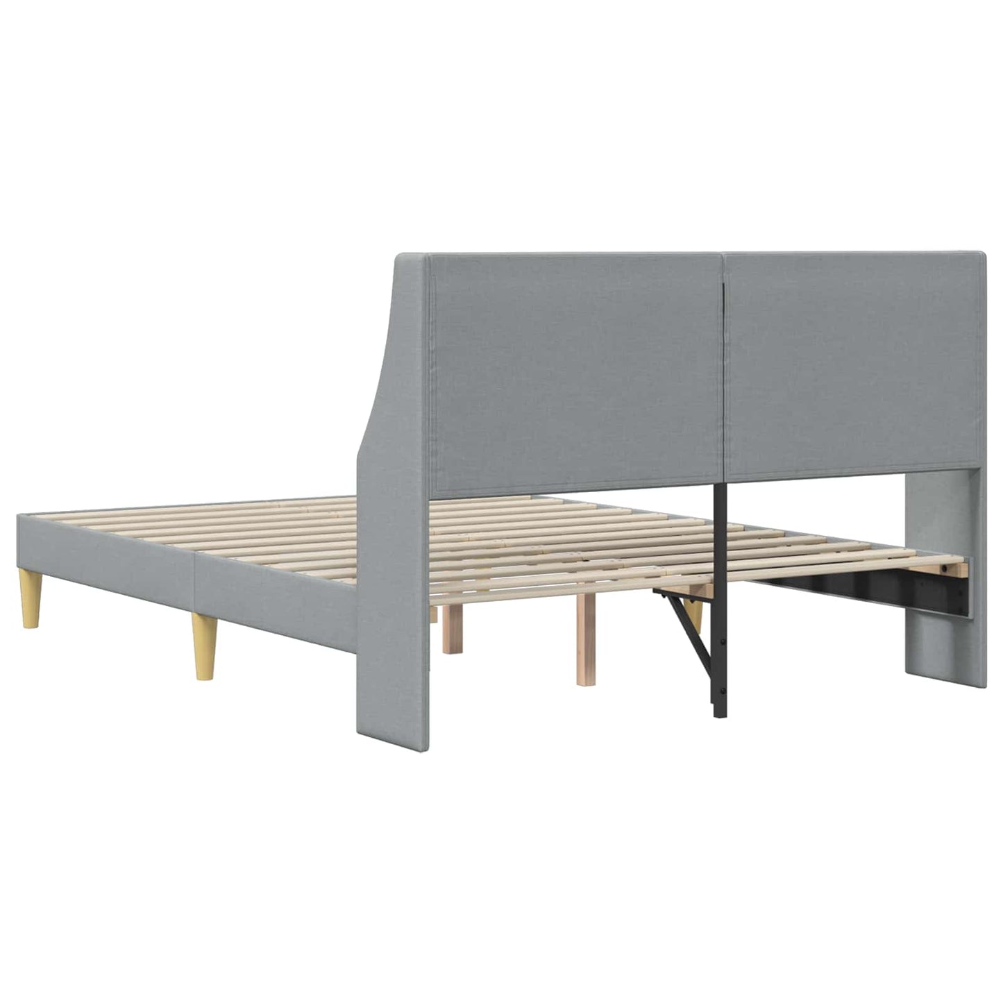 vidaXL Σκελετός Κρεβατιού με κεφαλάρι πλάκα σύνδεσης