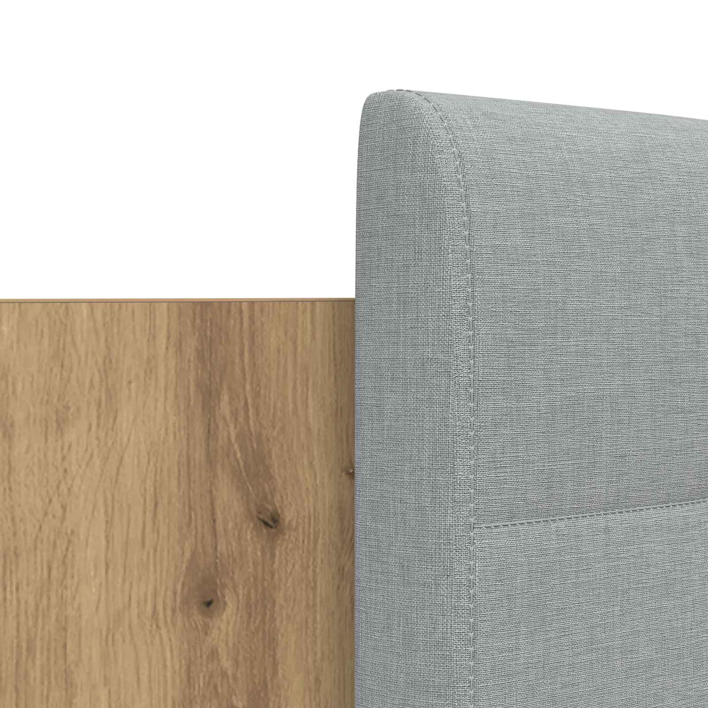 vidaXL Κρεβάτι με Κεφαλάρι Artisan Oak 140 x 200 cm Επεξεργασμένο ξύλο