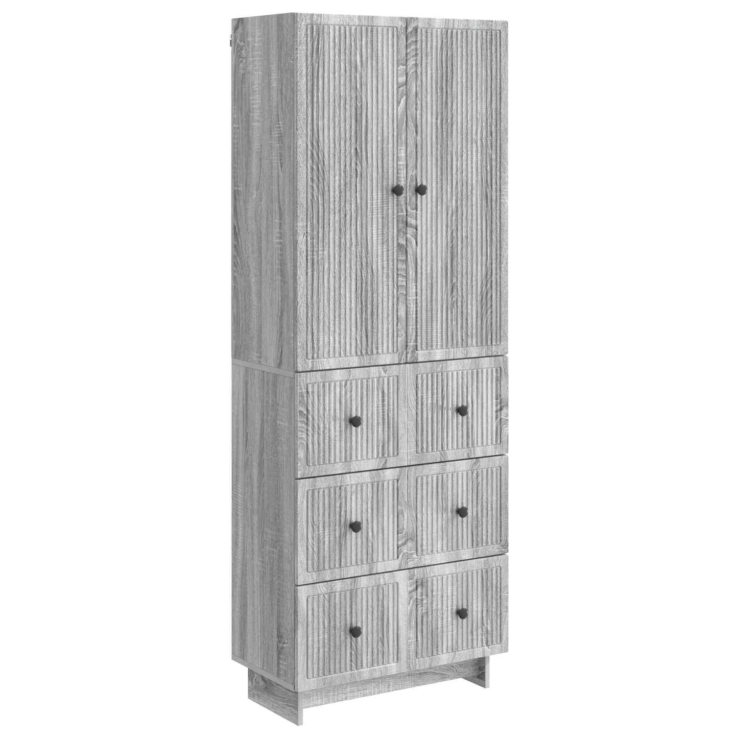 vidaXL Σέτ Ντουλαπιών 2 τμχ. Επεξεργασμένο Ξύλο