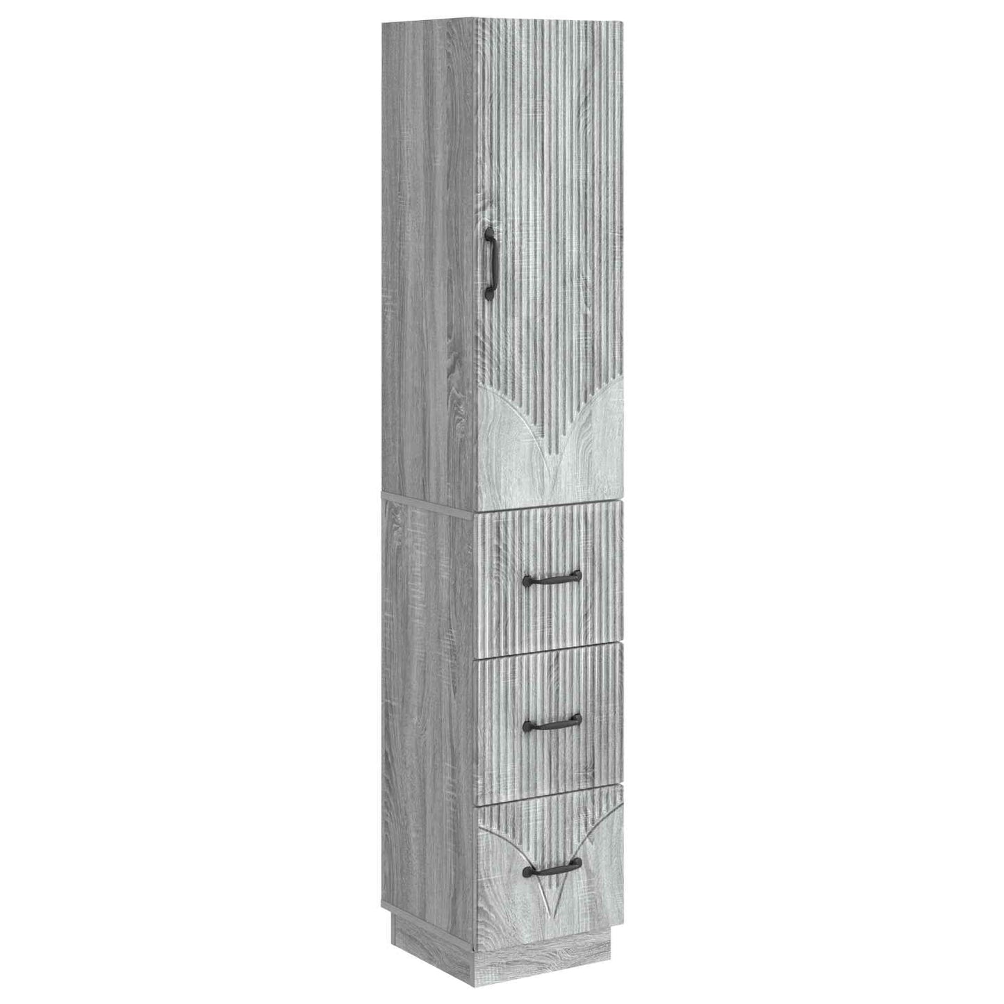 vidaXL Σέτ Ντουλαπιών 2 pcs Γκρι Sonoma 33 x 34,5 x 87 εκ.
