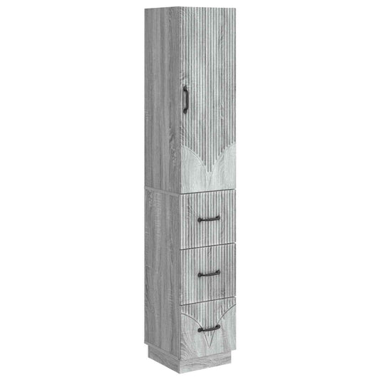 vidaXL Σέτ Ντουλαπιών 2 pcs Γκρι Sonoma 33 x 34,5 x 87 εκ.