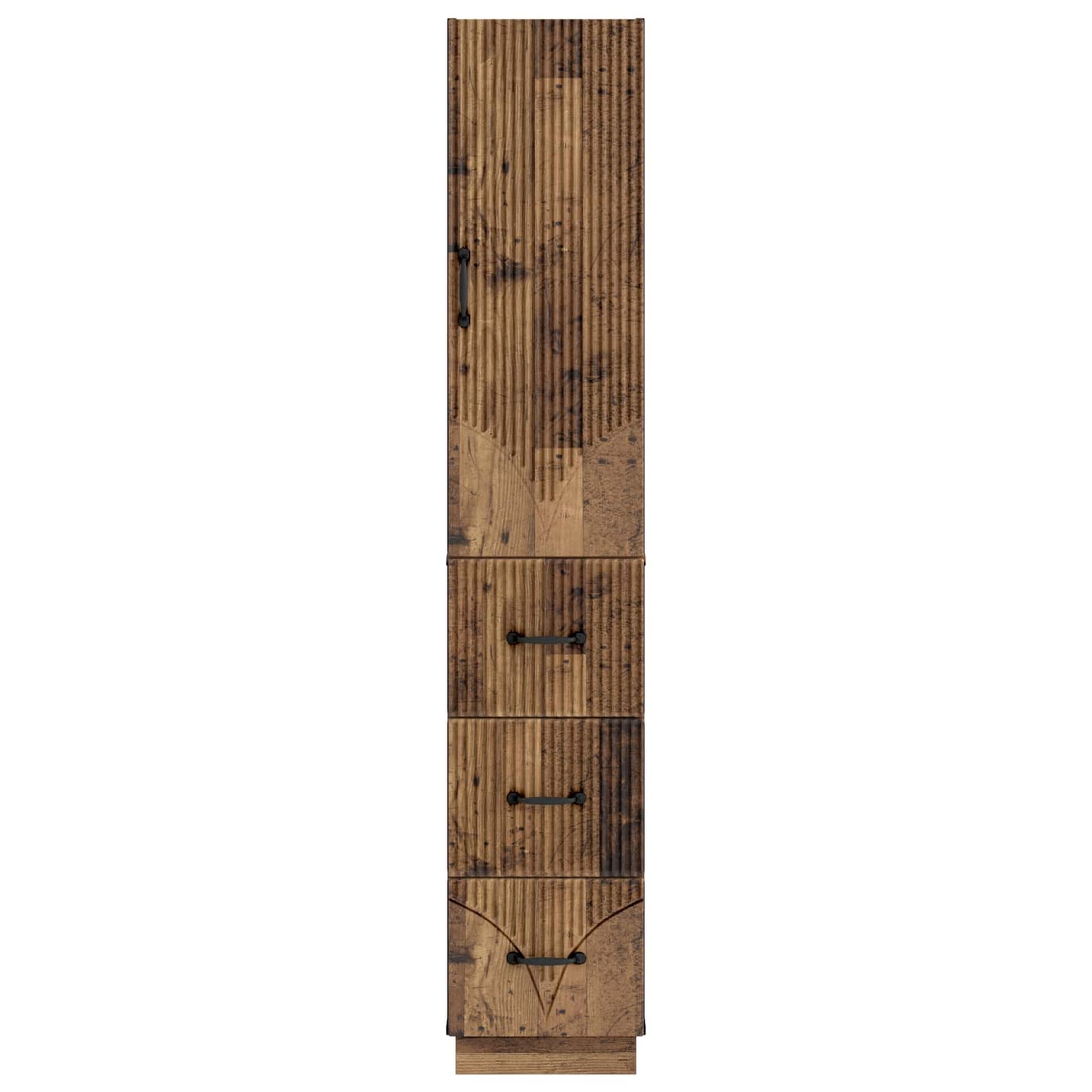 vidaXL Σέτ Ντουλαπιών 2 pcs Παλαιωμένο ξύλο 33 x 34,5 x 87 εκ.