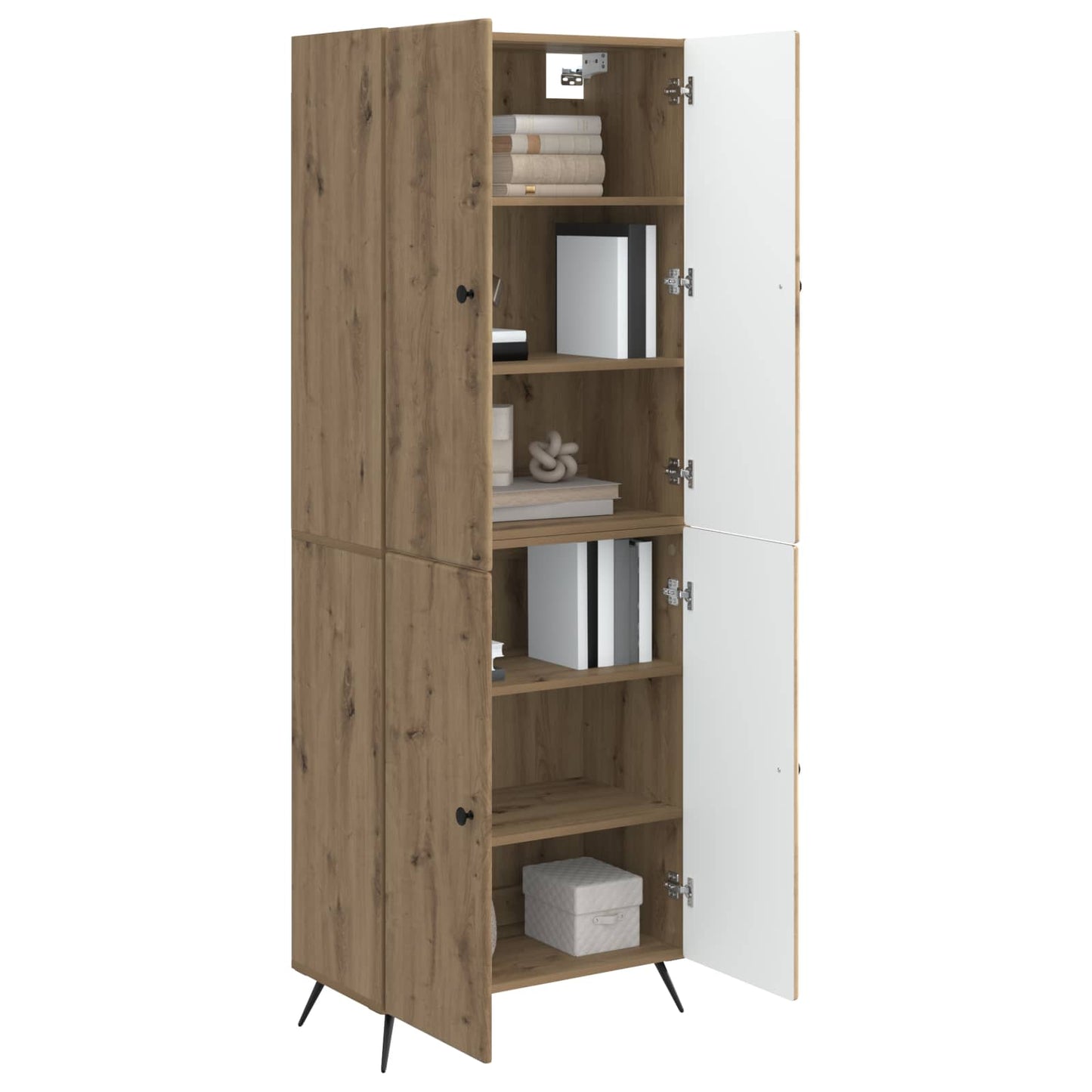 vidaXL Σέτ Ντουλαπιών 2 τμχ. Artisan Δρυς Επεξεργασμένο Ξύλο