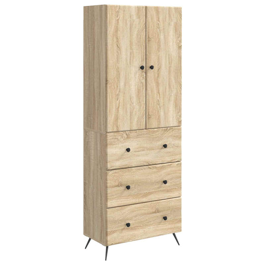 vidaXL Σέτ Ντουλαπιών 2 pcs Sonoma Δρυς 66 x 34,5 x 90 εκ