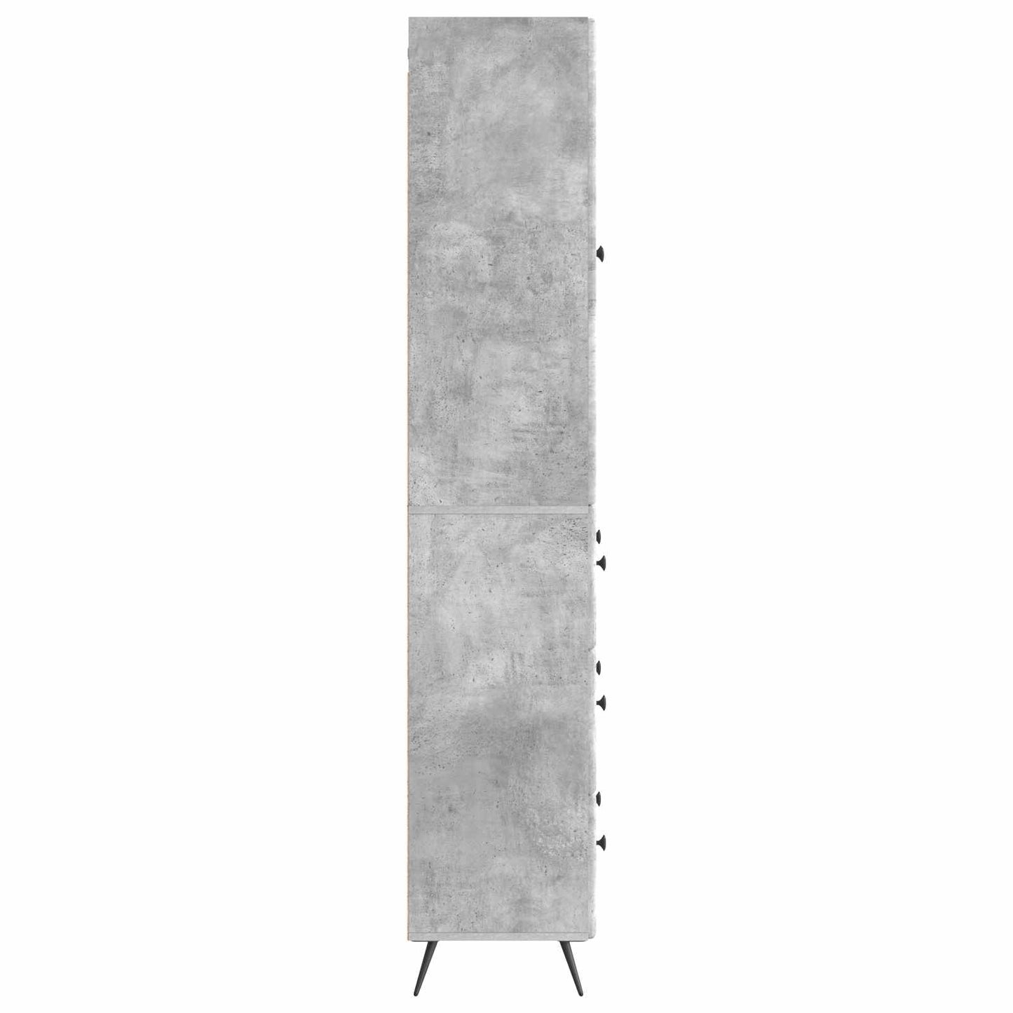 vidaXL Σέτ Ντουλαπιών 2 pcs Γκρι Σκυροδέματος 66 x 34,5 x 90 εκ