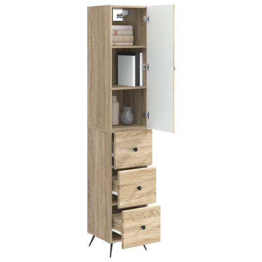 vidaXL Σέτ Ντουλαπιών 2 pcs Sonoma Δρυς 34,5 x 34,5 x 90 εκ.