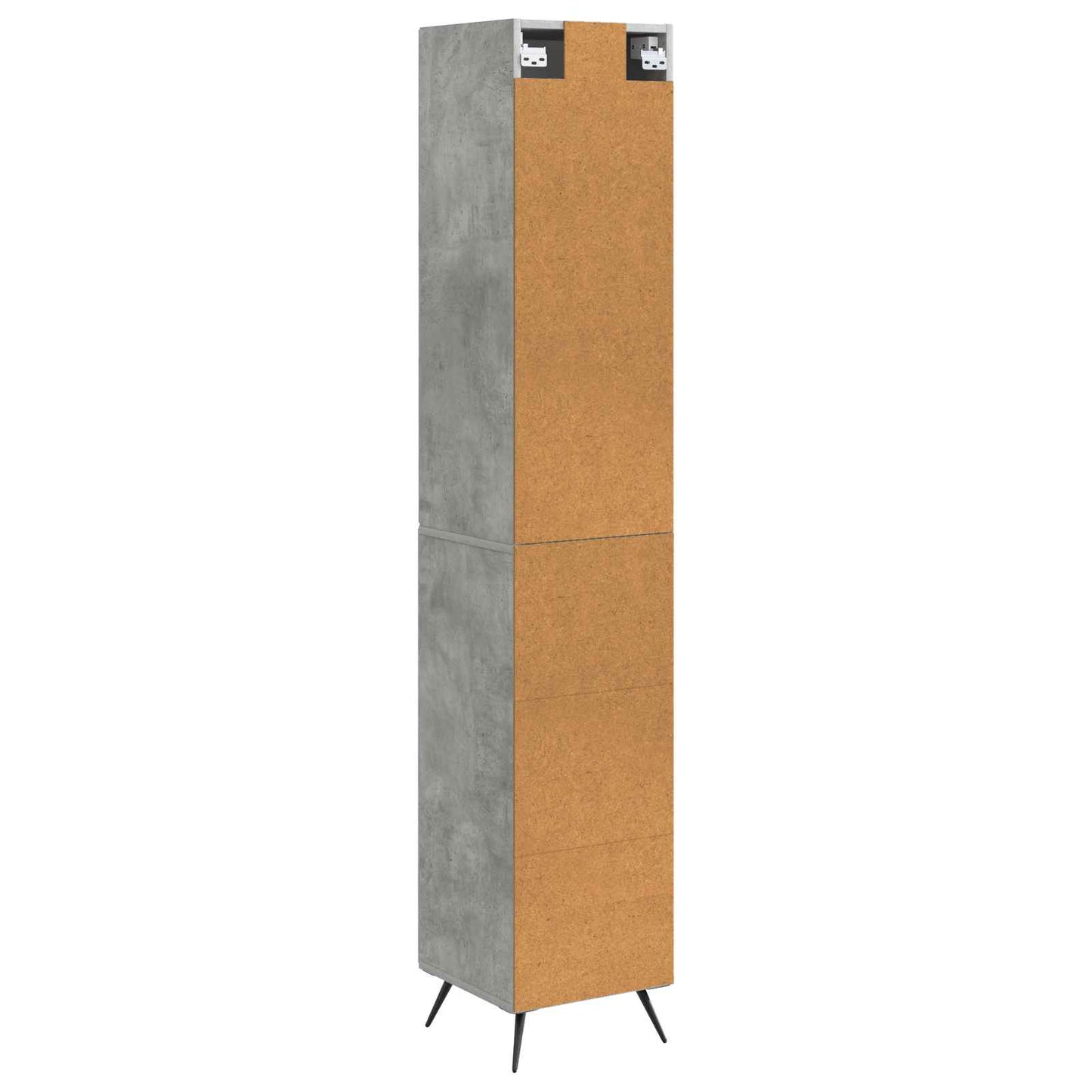 vidaXL Σέτ Ντουλαπιών 2 pcs Γκρι Σκυροδέματος 34,5 x 34,5 x 90 εκ.