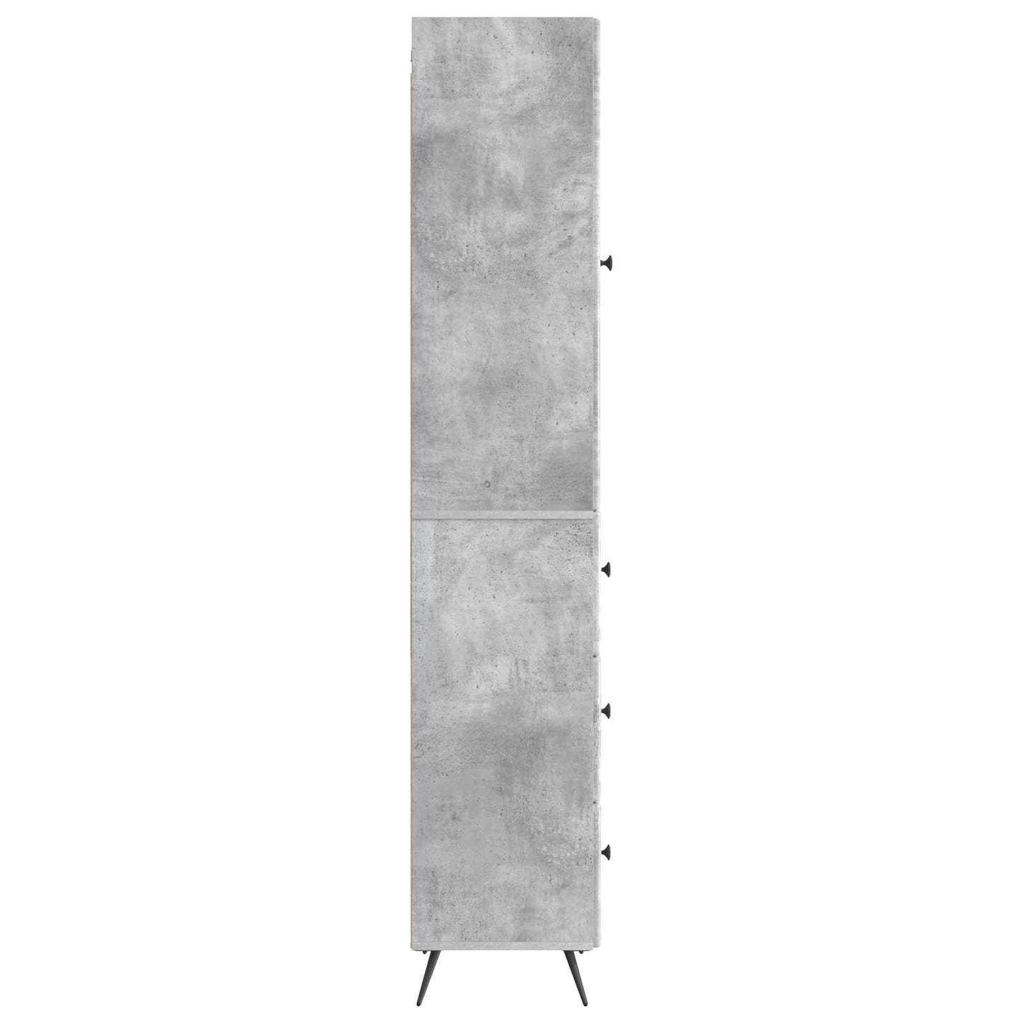 vidaXL Σέτ Ντουλαπιών 2 pcs Γκρι Σκυροδέματος 34,5 x 34,5 x 90 εκ.
