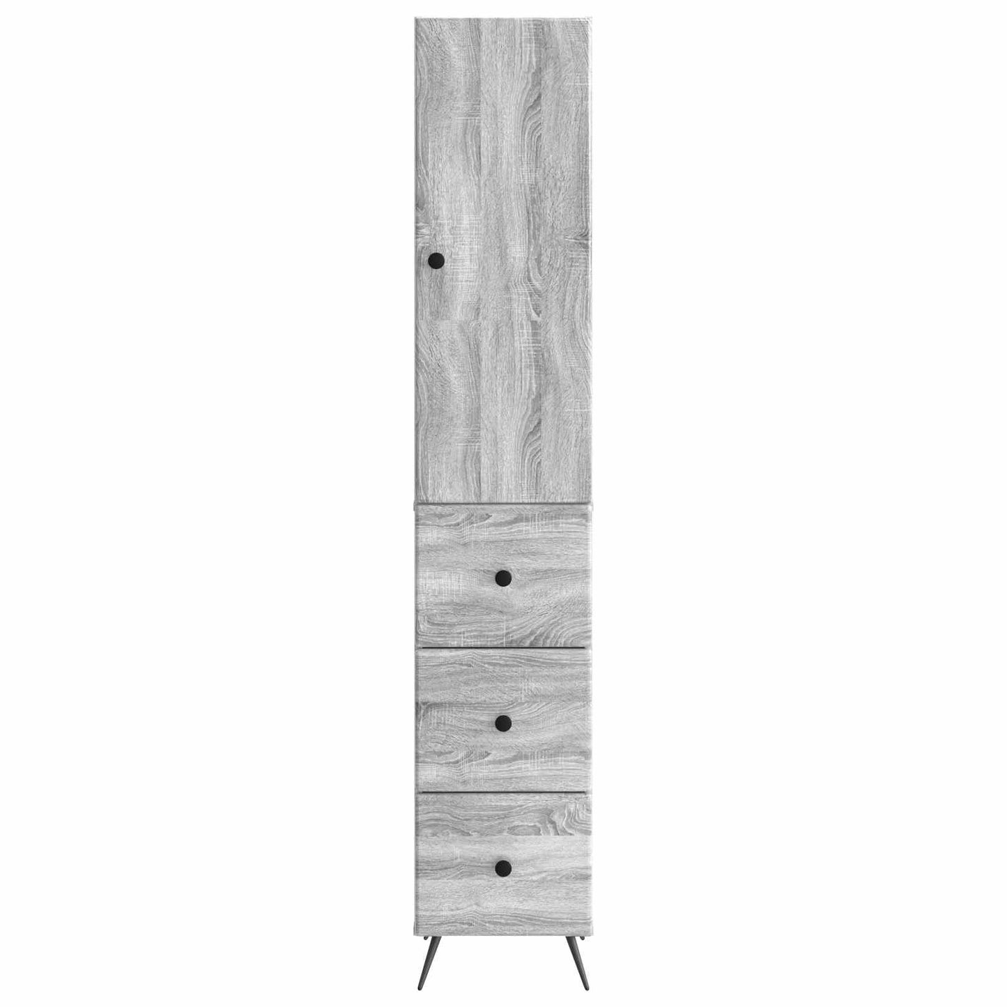 vidaXL Σέτ Ντουλαπιών 2 pcs Γκρι Sonoma 34,5 x 34,5 x 90 εκ.