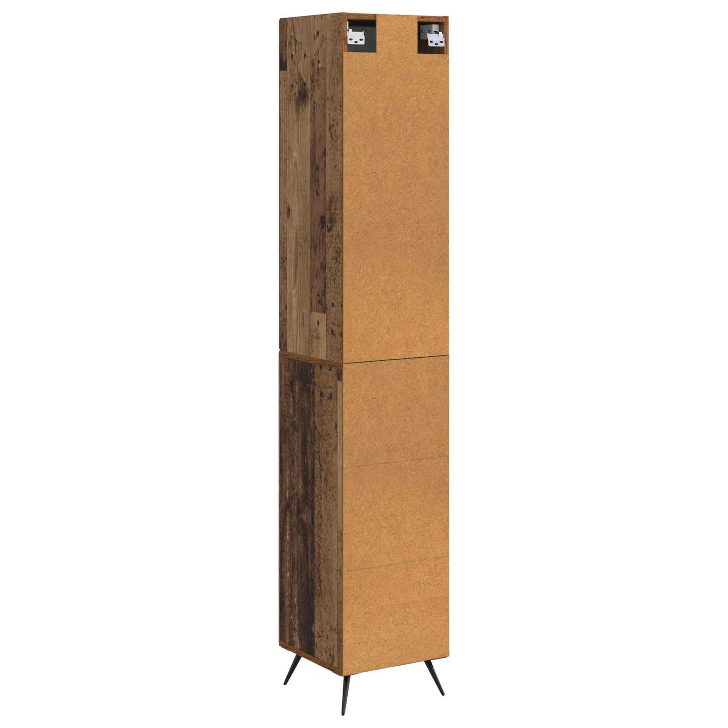 vidaXL Σέτ Ντουλαπιών 2 pcs Παλαιωμένο ξύλο 34,5 x 34,5 x 90 εκ.