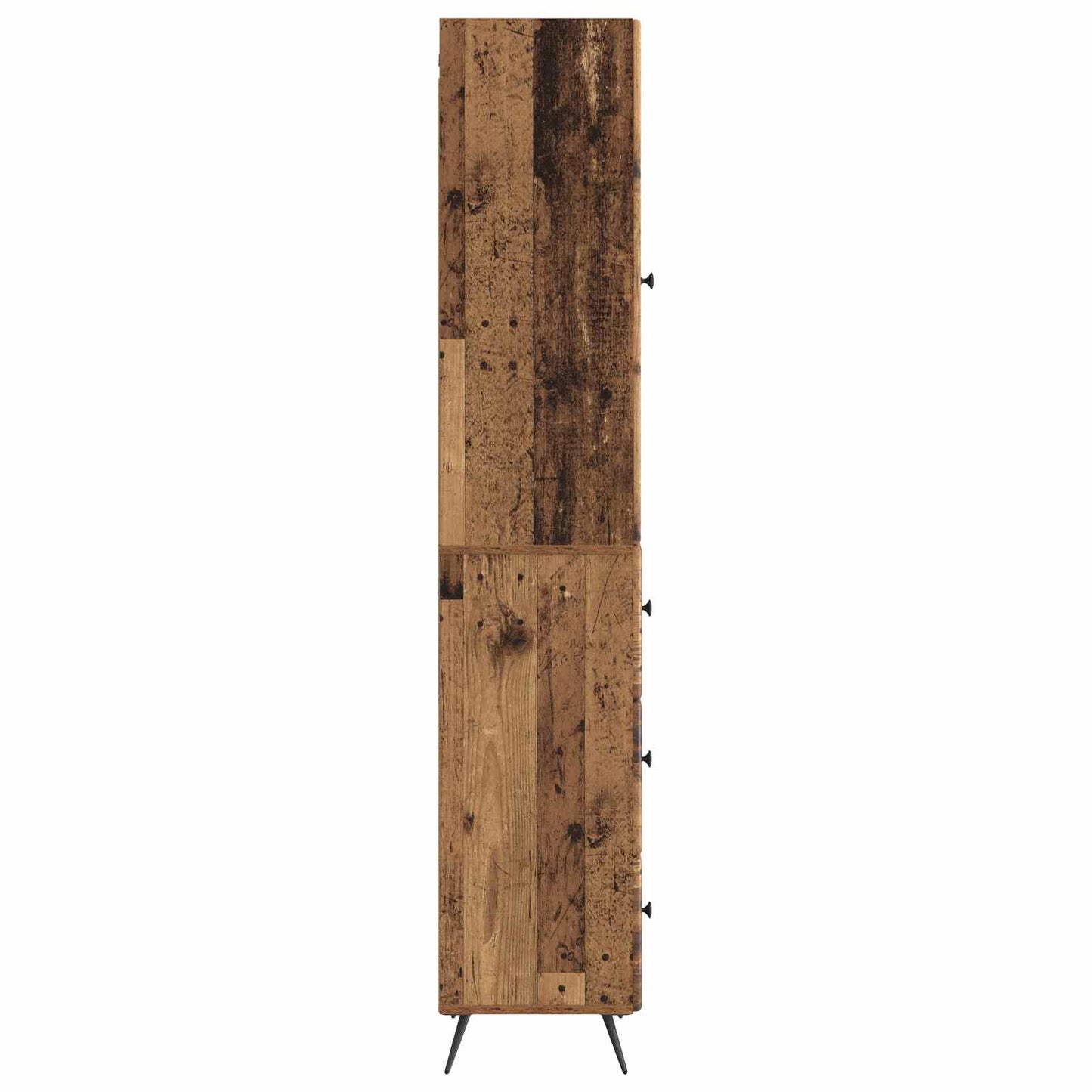 vidaXL Σέτ Ντουλαπιών 2 pcs Παλαιωμένο ξύλο 34,5 x 34,5 x 90 εκ.