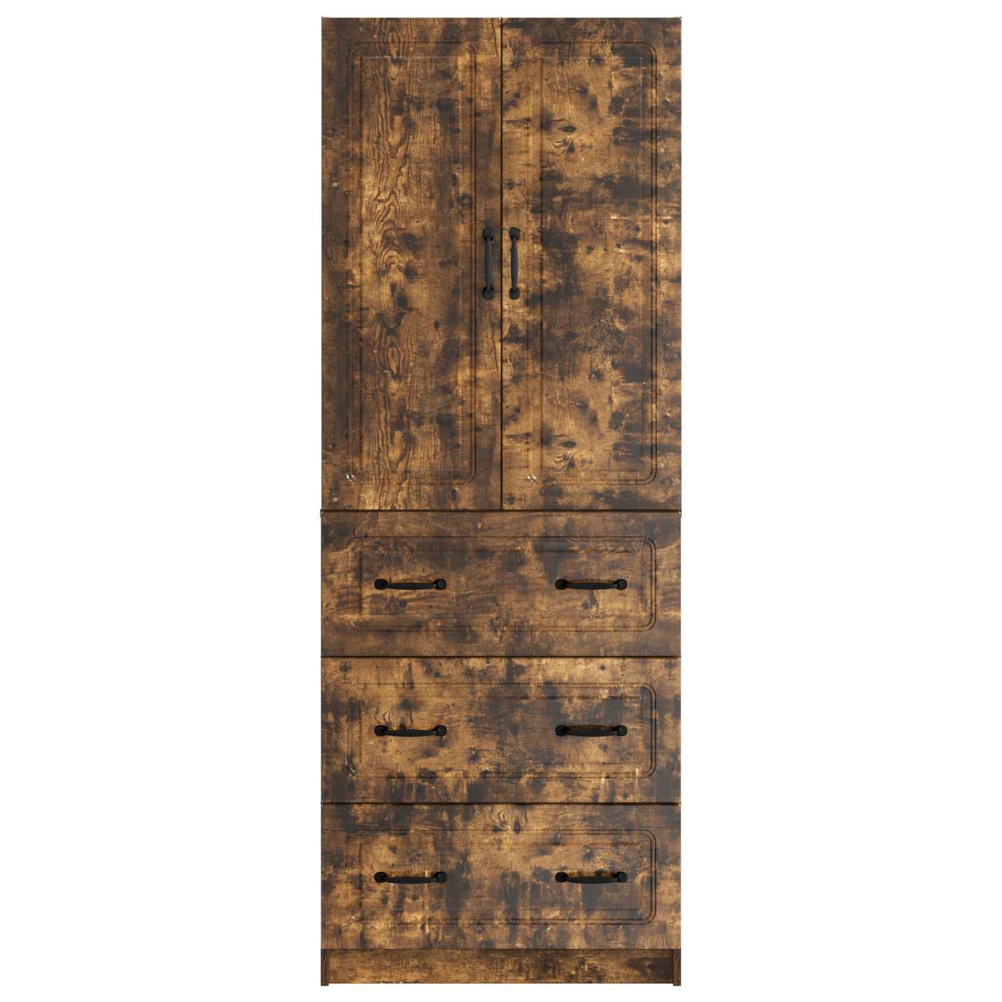 vidaXL Σέτ Ντουλαπιών 2 pcs Καπνισμένο Ξύλο Δρυός 66 x 34,5 x 87 εκ.