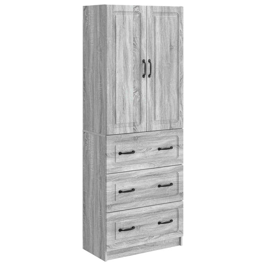 vidaXL Σέτ Ντουλαπιών 2 pcs Γκρι Sonoma 66 x 34,5 x 87 εκ.