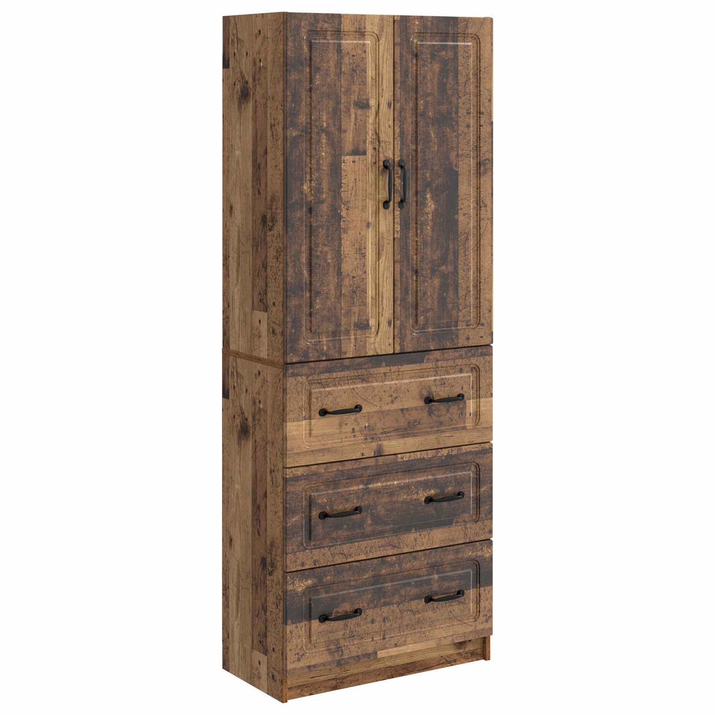 vidaXL Σέτ Ντουλαπιών 2 pcs Παλαιωμένο ξύλο 66 x 34,5 x 87 εκ.