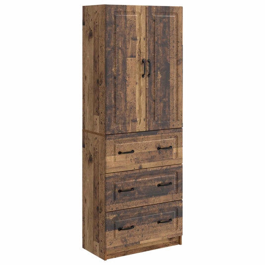 vidaXL Σέτ Ντουλαπιών 2 pcs Παλαιωμένο ξύλο 66 x 34,5 x 87 εκ.