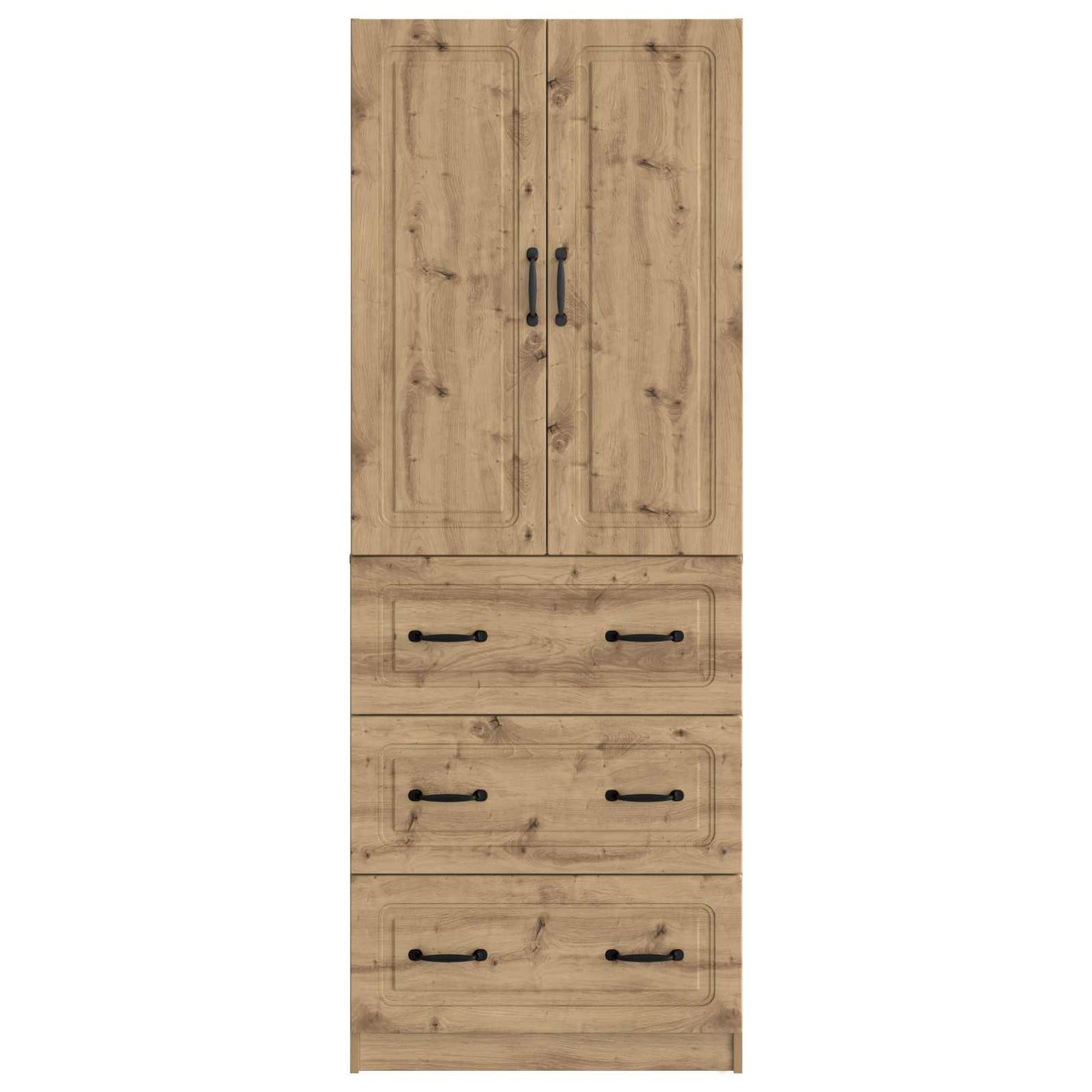vidaXL Σέτ Ντουλαπιών 2 pcs Artisan Δρυς 66 x 34,5 x 87 εκ.