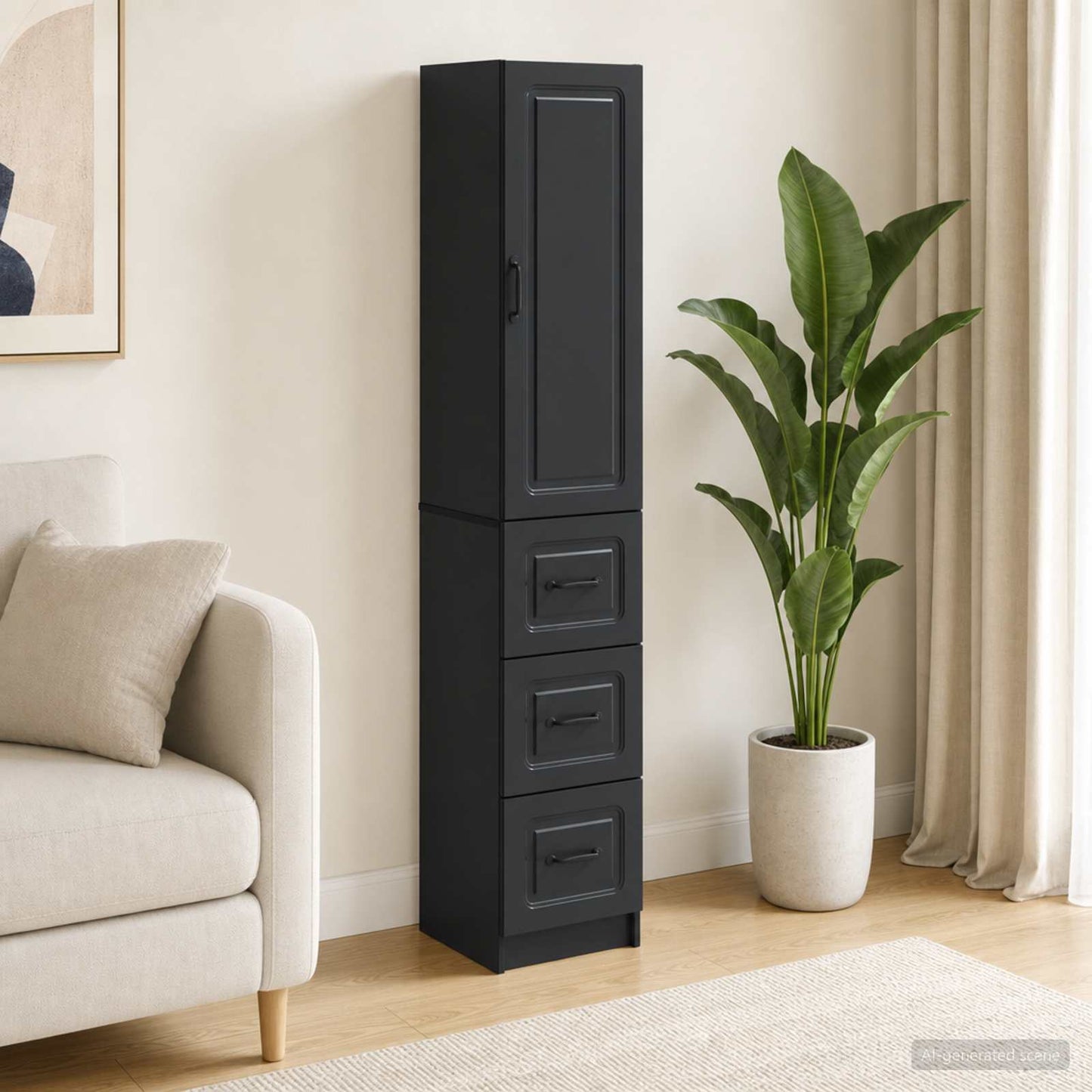 vidaXL Σέτ Ντουλαπιών 2 τμχ. 33 x 34,5 x 87 εκ. Επεξεργασμένο Ξύλο