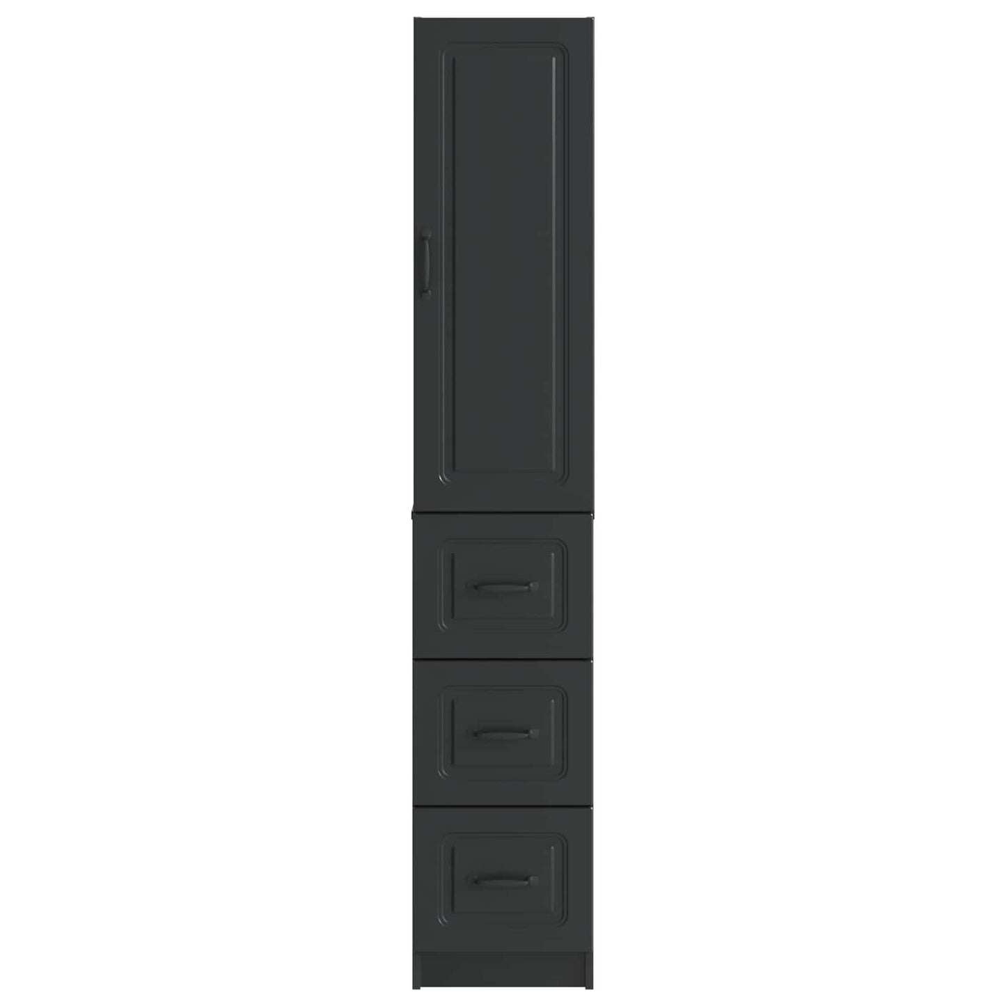 vidaXL Σέτ Ντουλαπιών 2 pcs Μαύρο 33 x 34,5 x 87 εκ.