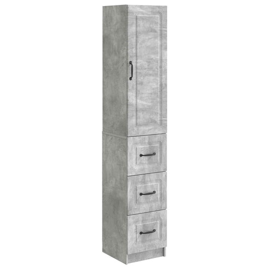 vidaXL Σέτ Ντουλαπιών 2 pcs Γκρι Σκυροδέματος 33 x 34,5 x 87 εκ.