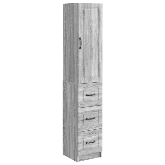 vidaXL Σέτ Ντουλαπιών 2 pcs Γκρι Sonoma 33 x 34,5 x 87 εκ.