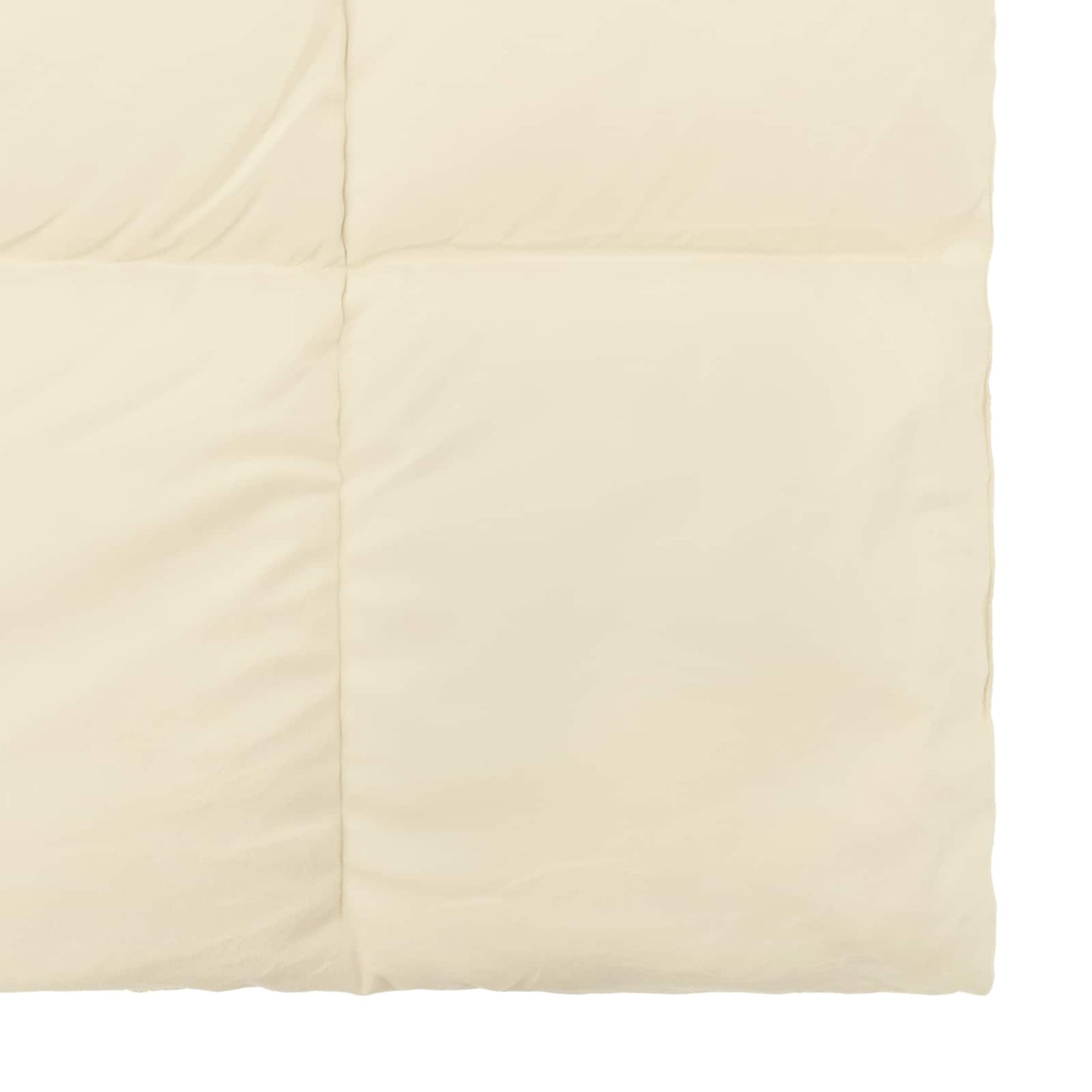 vidaXL Καλοκαιρινό Παπλωματοθήκη Κρεμ 240 x 260 εκ. Μικροΐνες