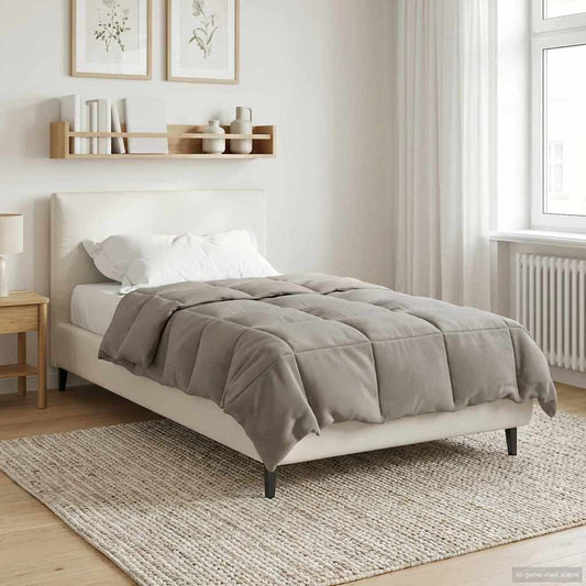 vidaXL Κουβέρτα ολόκληρου του χρόνου Πράσινο 135 x 200 cm Μικροΐνες