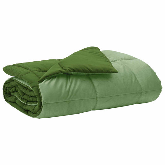 vidaXL Κουβέρτα ολόκληρου του χρόνου 220 x 260 cm 4 Εποχές Πράσινο