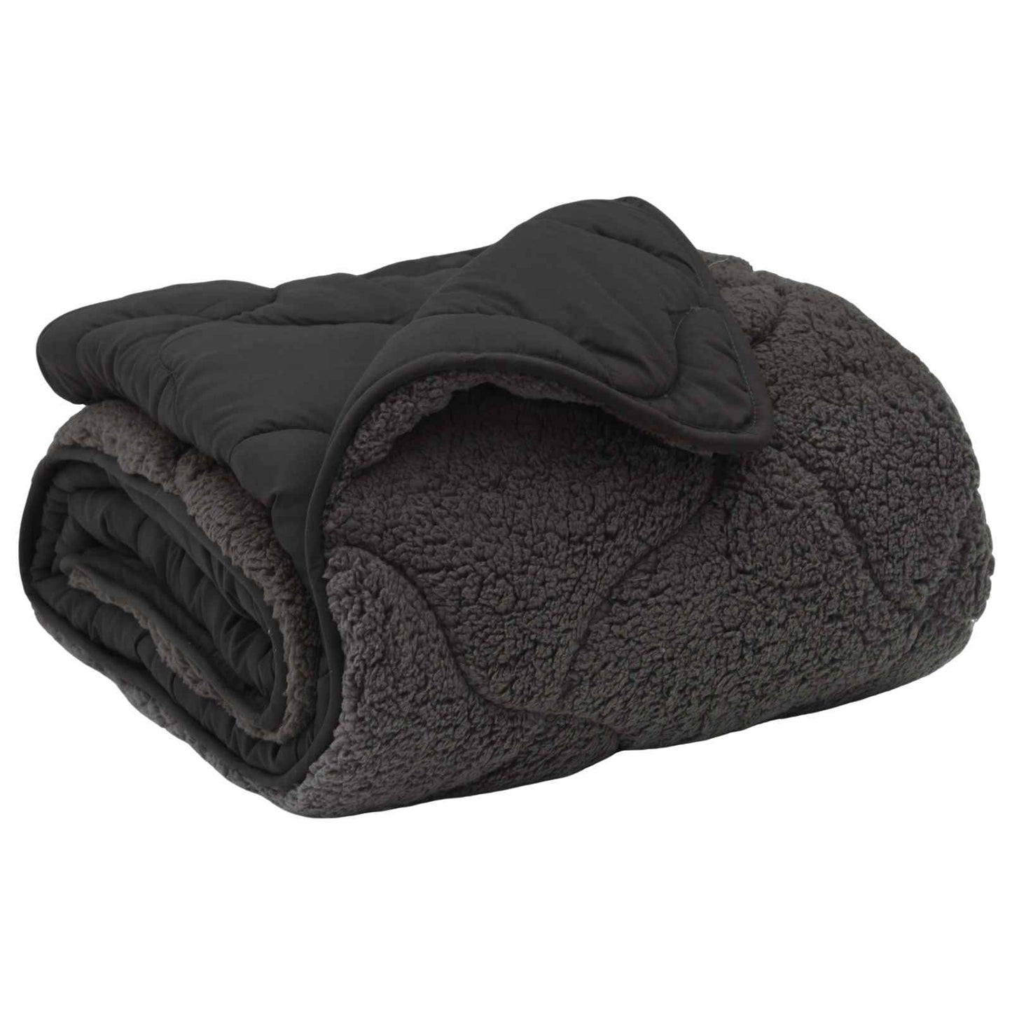 vidaXL Κουβέρτα ολόκληρου του χρόνου Ουαντινγκ Ανθρακί 200 x 200 cm