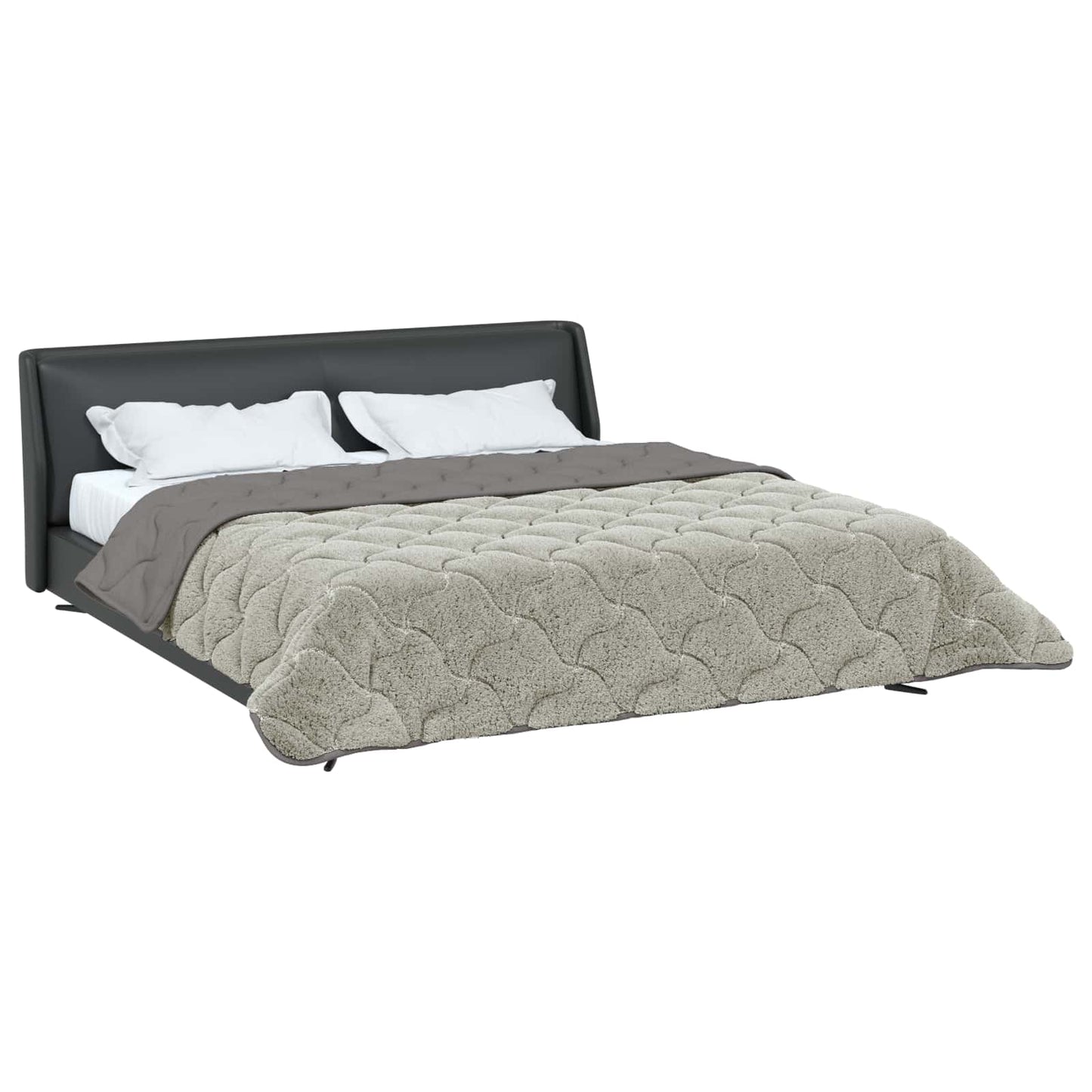 vidaXL Κουβέρτα ολόκληρου του χρόνου Ανοιχτό γκρι 200 x 200 cm