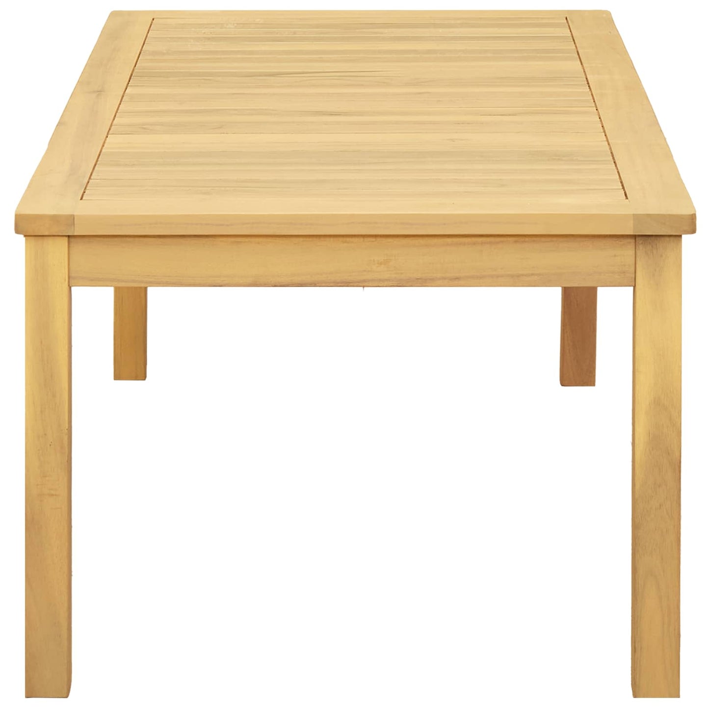 vidaXL Τραπεζάκι σαλονιού Ανοιχτό ακασία 110 x 60 x 45 cm
