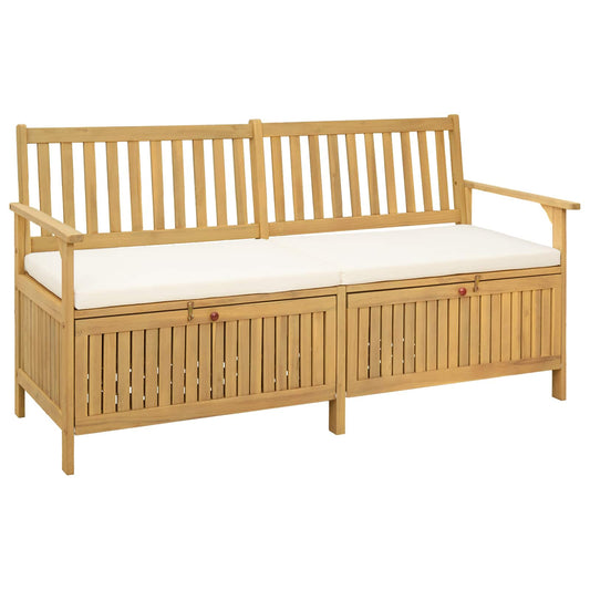vidaXL Παγκάκι με αποθήκευση 2 -Seater 170 x 63 x 84 cm Ορθογώνιος