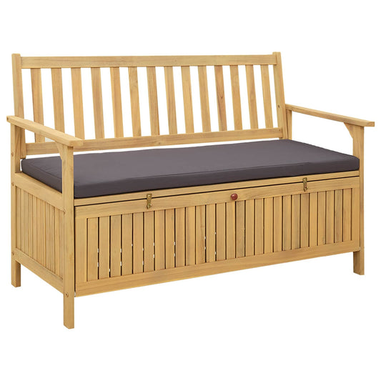vidaXL Παγκάκι με αποθήκευση 2 -Seater 120 x 63 x 84 cm Ορθογώνιος