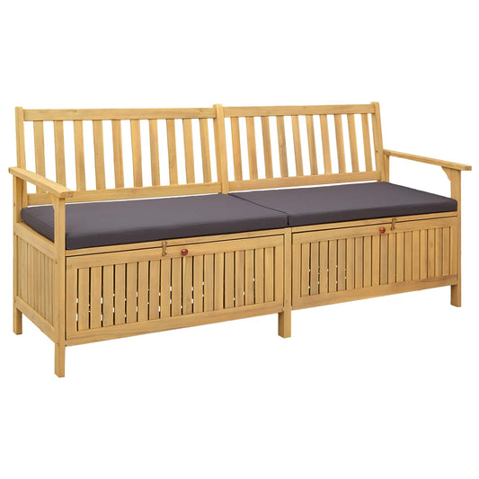 vidaXL Παγκάκι με αποθήκευση 2 -Seater 170 x 63 x 84 cm Ορθογώνιος