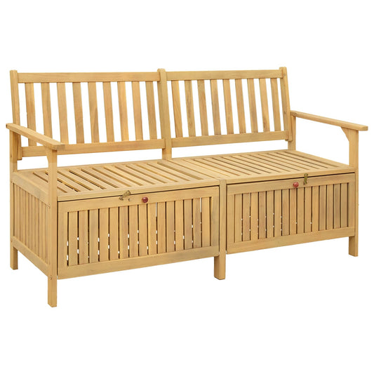 vidaXL Παγκάκι με αποθήκευση 2 -Seater 148 x 63 x 84 εκ. Ορθογώνιος