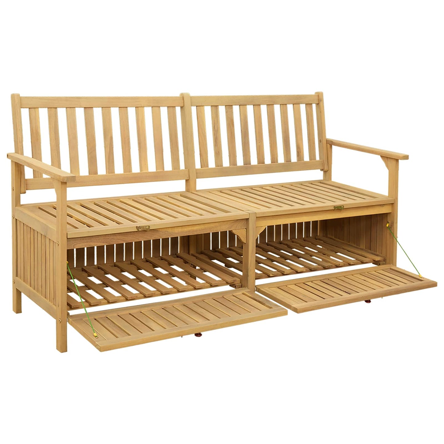vidaXL Παγκάκι με αποθήκευση 2 -Seater 148 x 63 x 84 εκ. Ορθογώνιος
