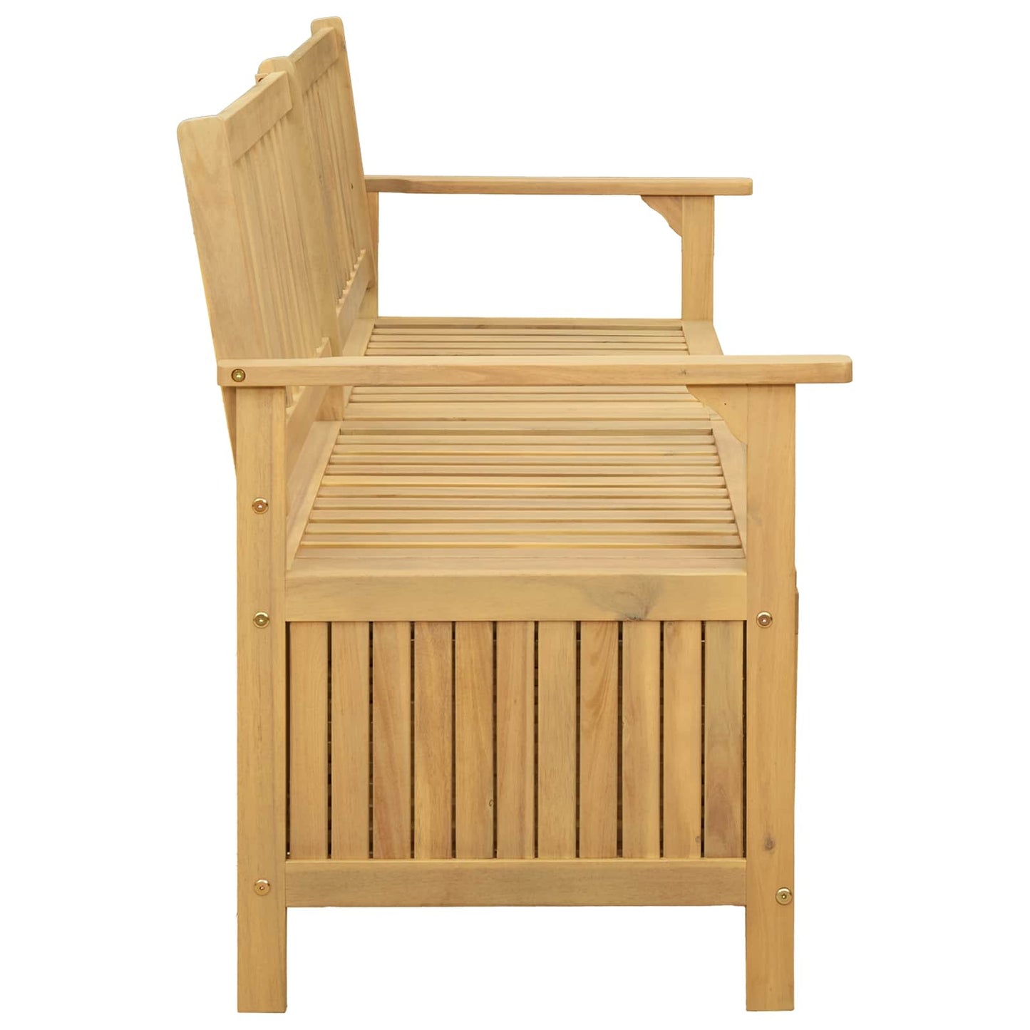vidaXL Παγκάκι με αποθήκευση 2 -Seater 148 x 63 x 84 εκ. Ορθογώνιος