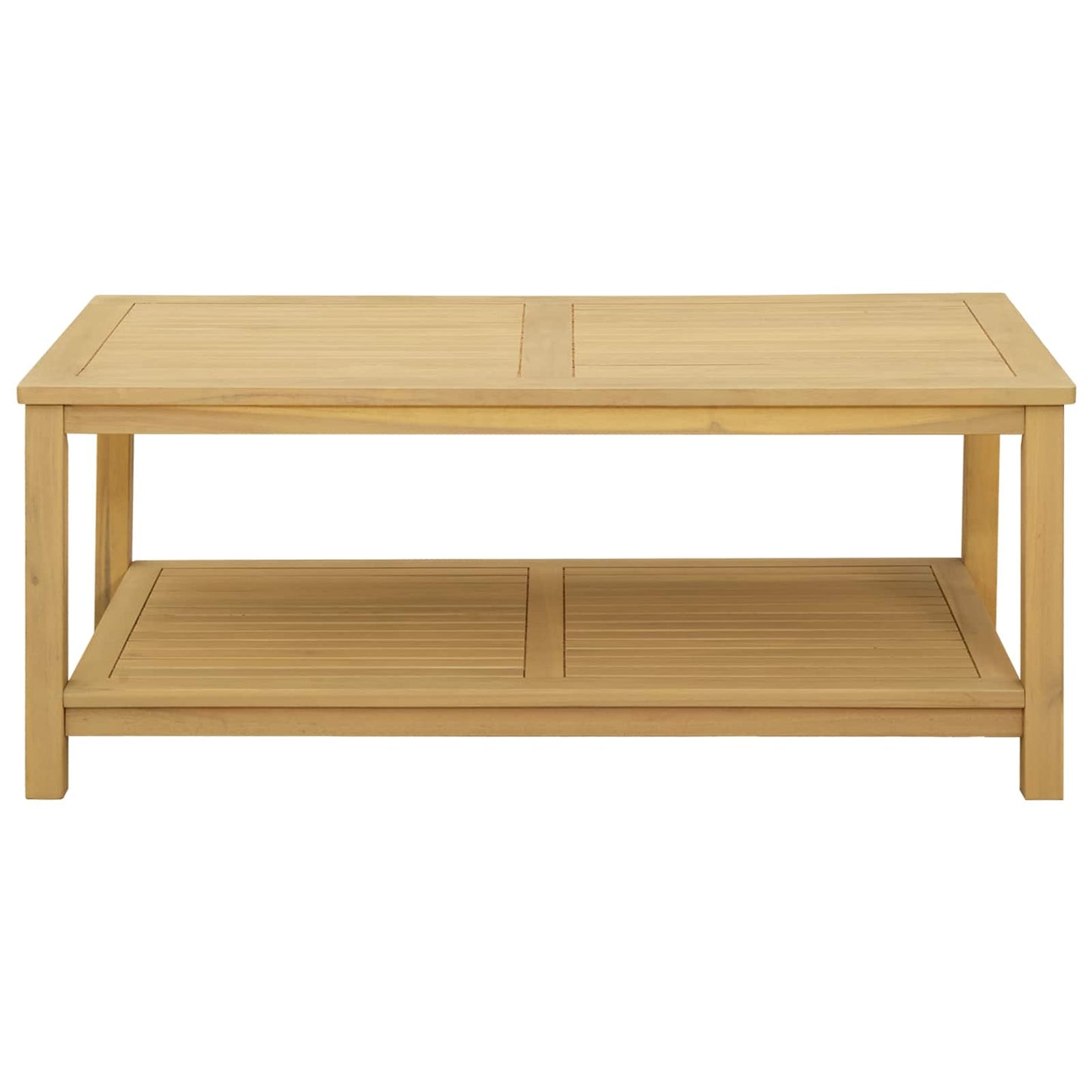 vidaXL Τραπεζάκι Πλευράς Φυσικό Λάδι 110 x 55 x 45 cm