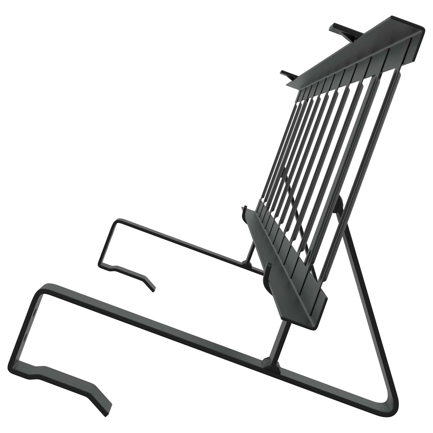 vidaXL Φρουρός χιονιού οροφής Μαύρο 800 x 29,5 x 34,5 εκ Ατσάλι