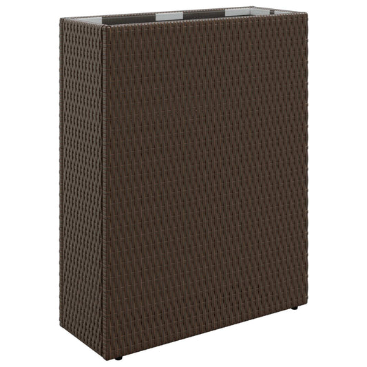 vidaXL Ψηλός γλάστρα 55 x 22 x 70 εκ Ναι