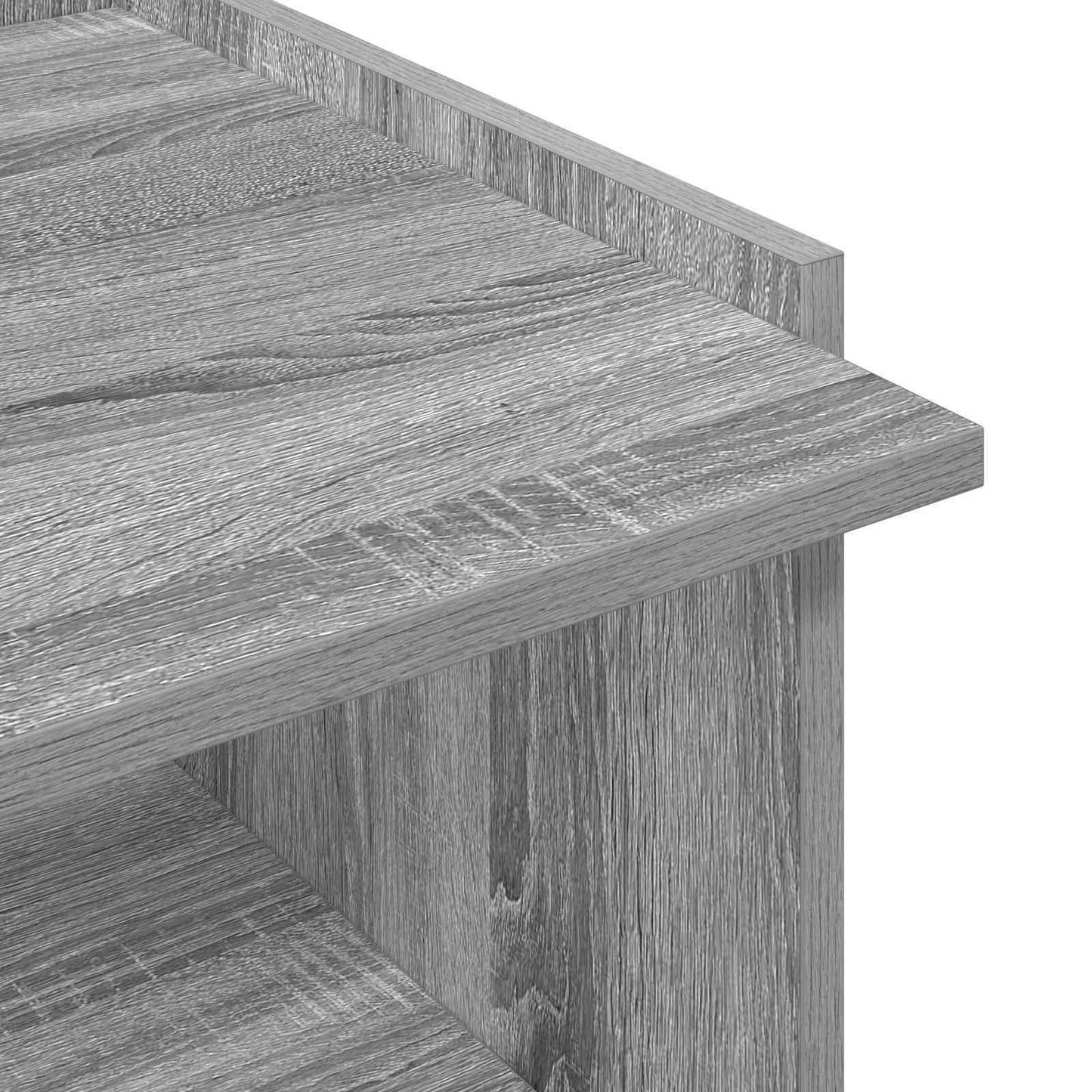 vidaXL Τραπεζάκι σαλονιού Γκρι Sonoma 90 x 50 x 33 εκ.
