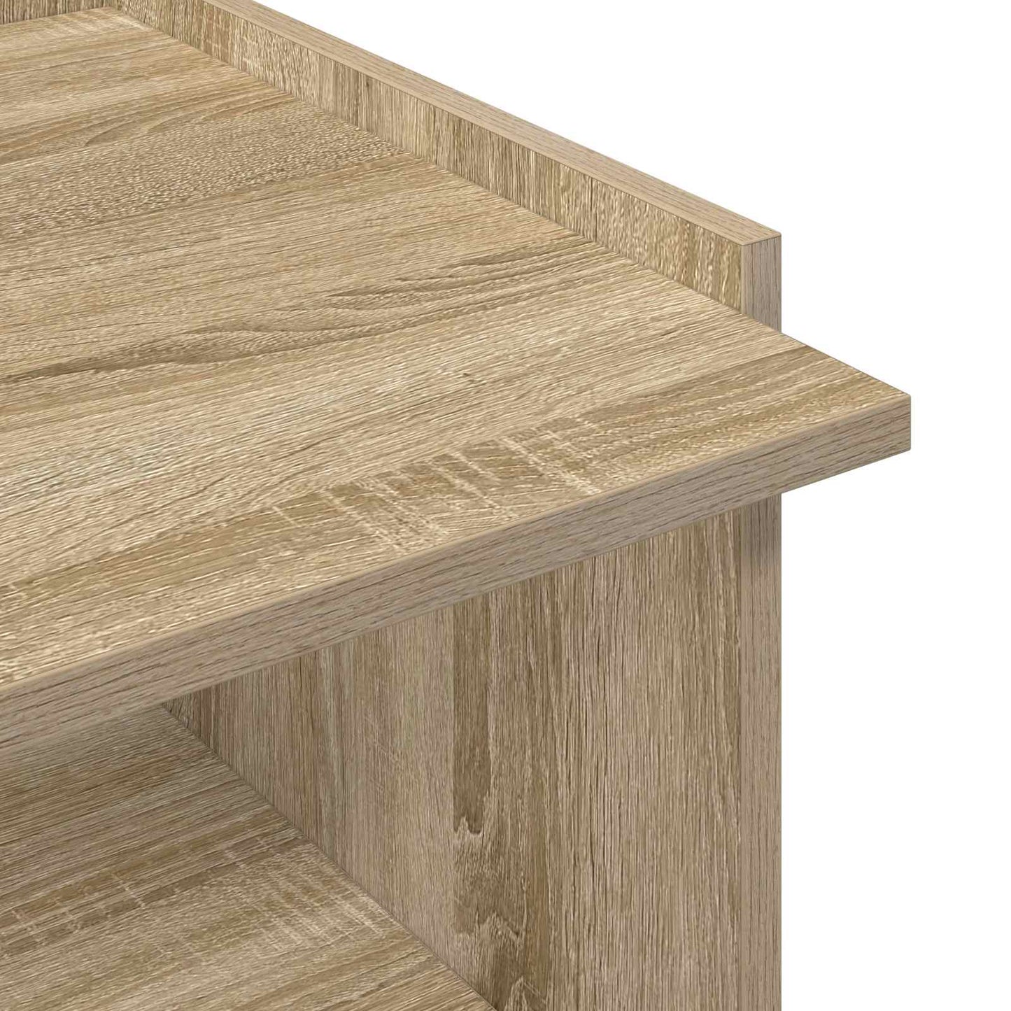 vidaXL Τραπεζάκι σαλονιού Sonoma Δρυς 50,5 x 50 x 33 εκ.