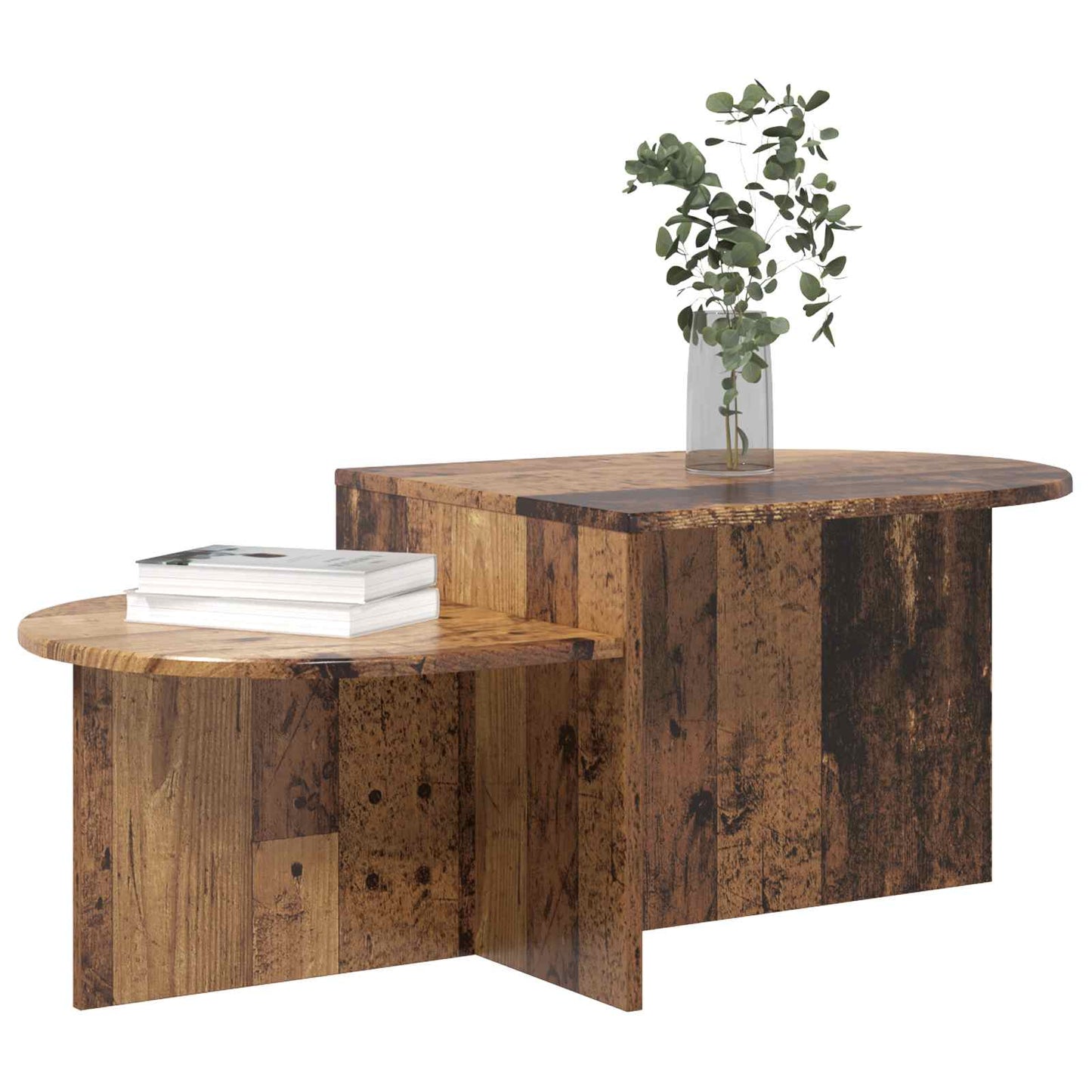 vidaXL Τραπεζάκι σαλονιού Παλαιωμένο ξύλο 100 x 50 x 40 cm